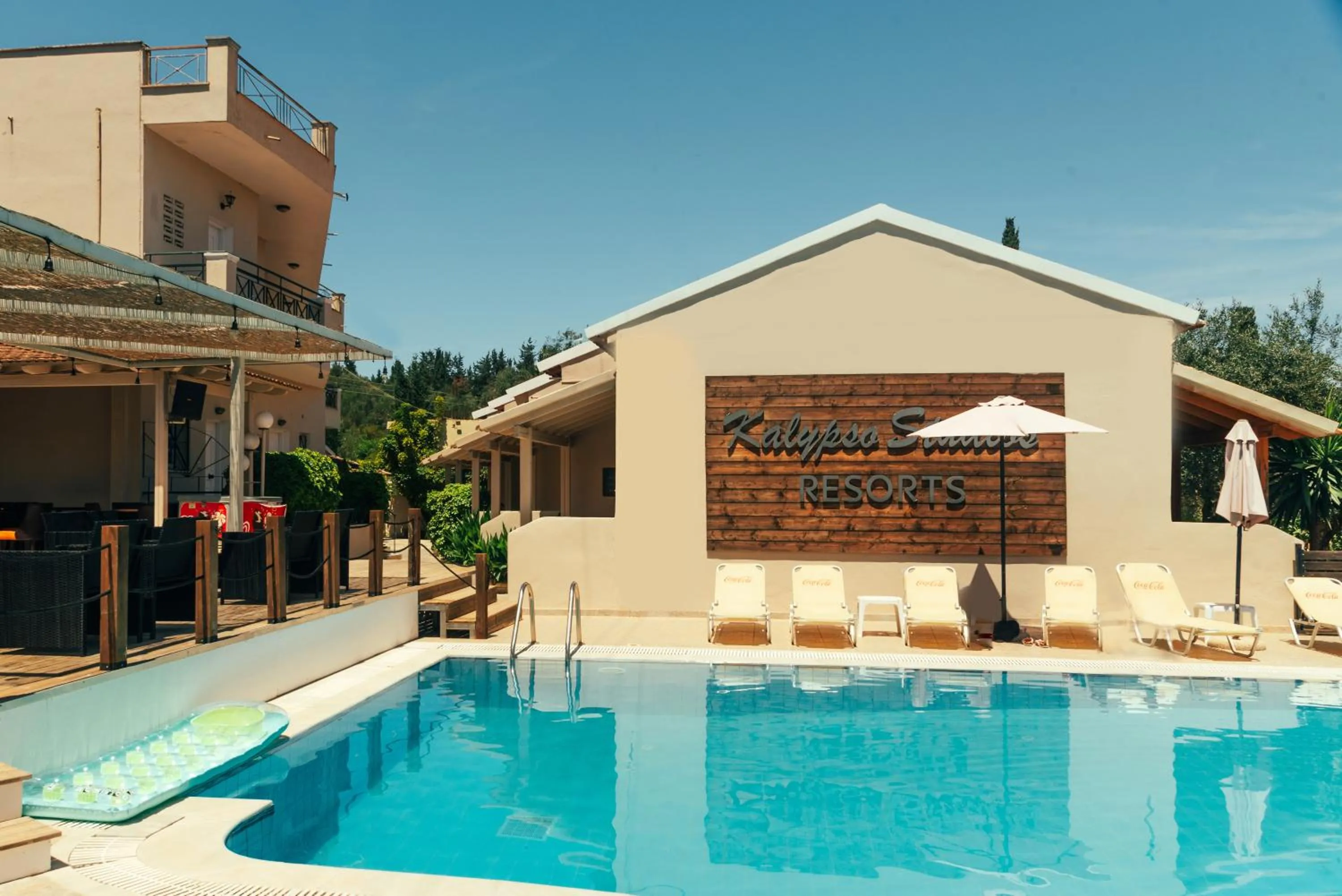 Swimming pool in Kalypso studio Resorts