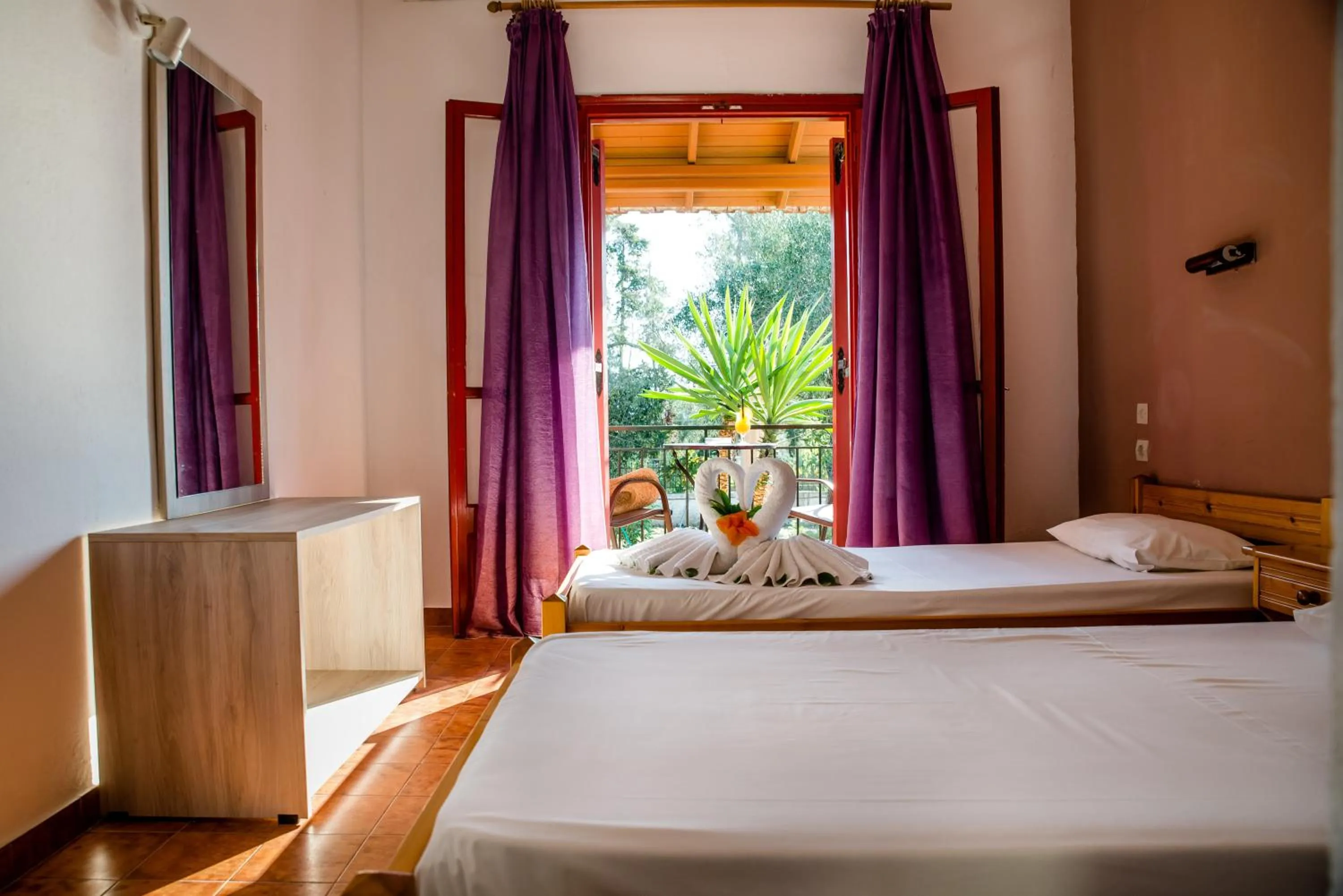 Bedroom, Bed in Kalypso studio Resorts