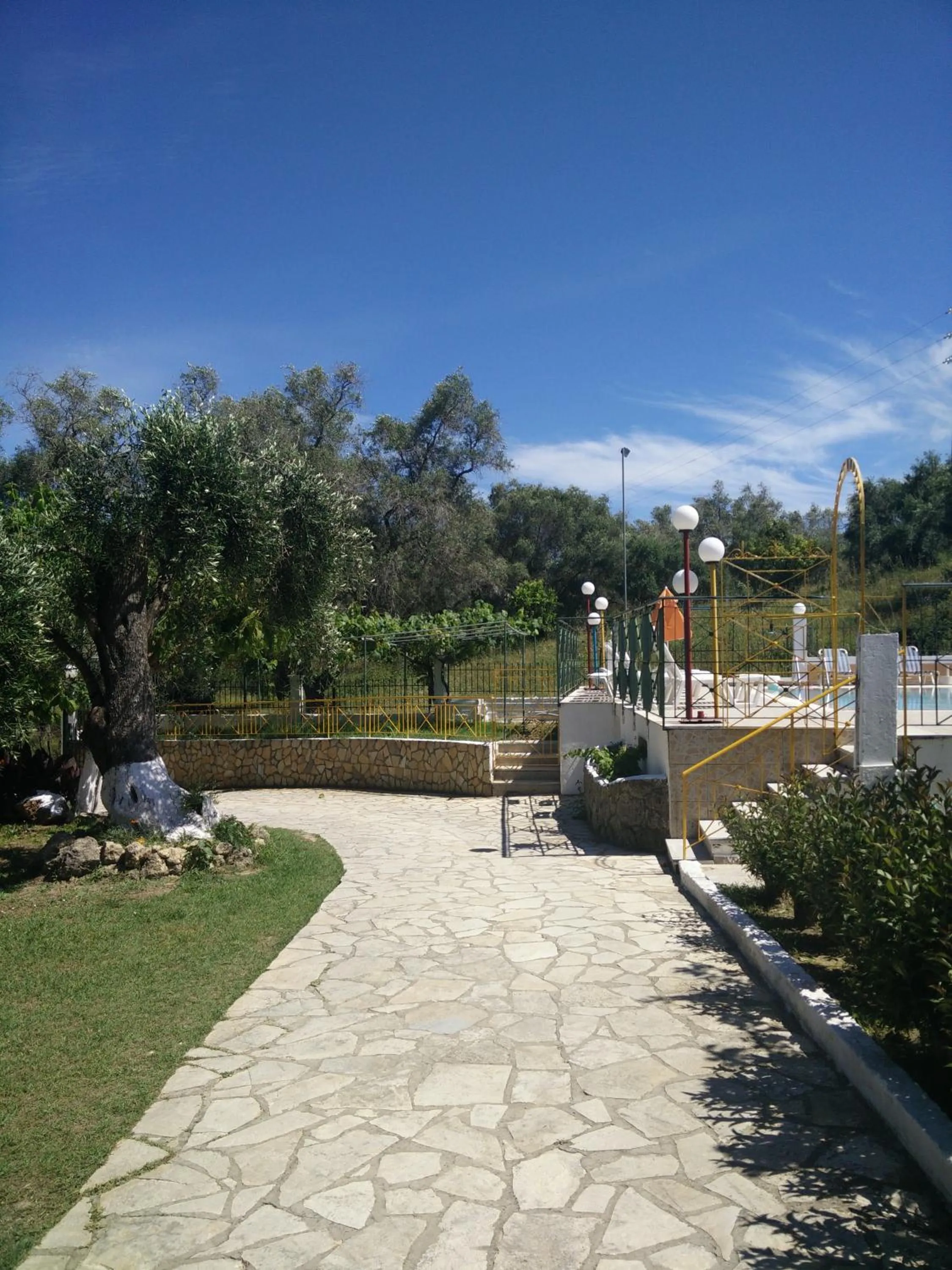 Patio in Kalypso studio Resorts