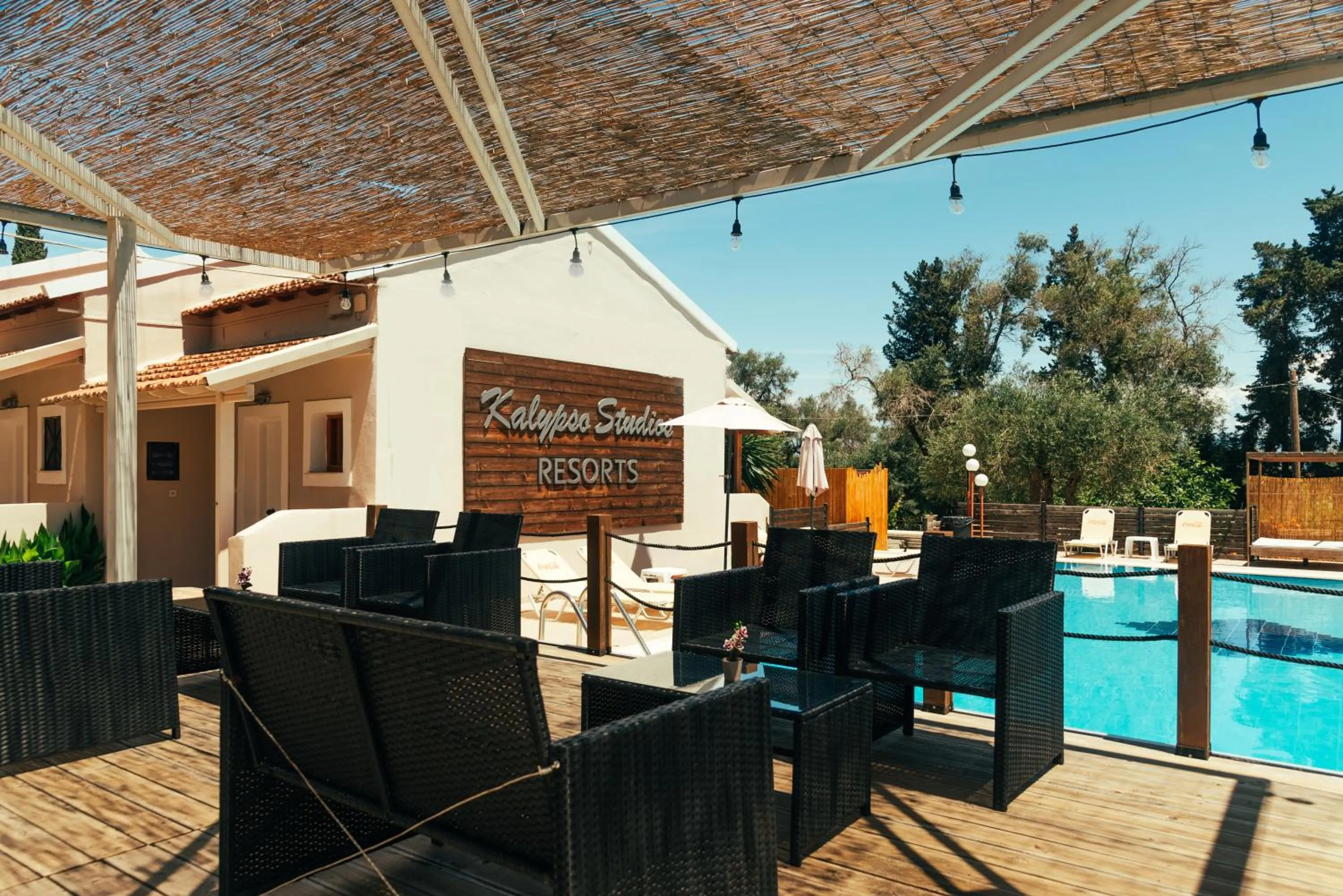 Property building in Kalypso studio Resorts