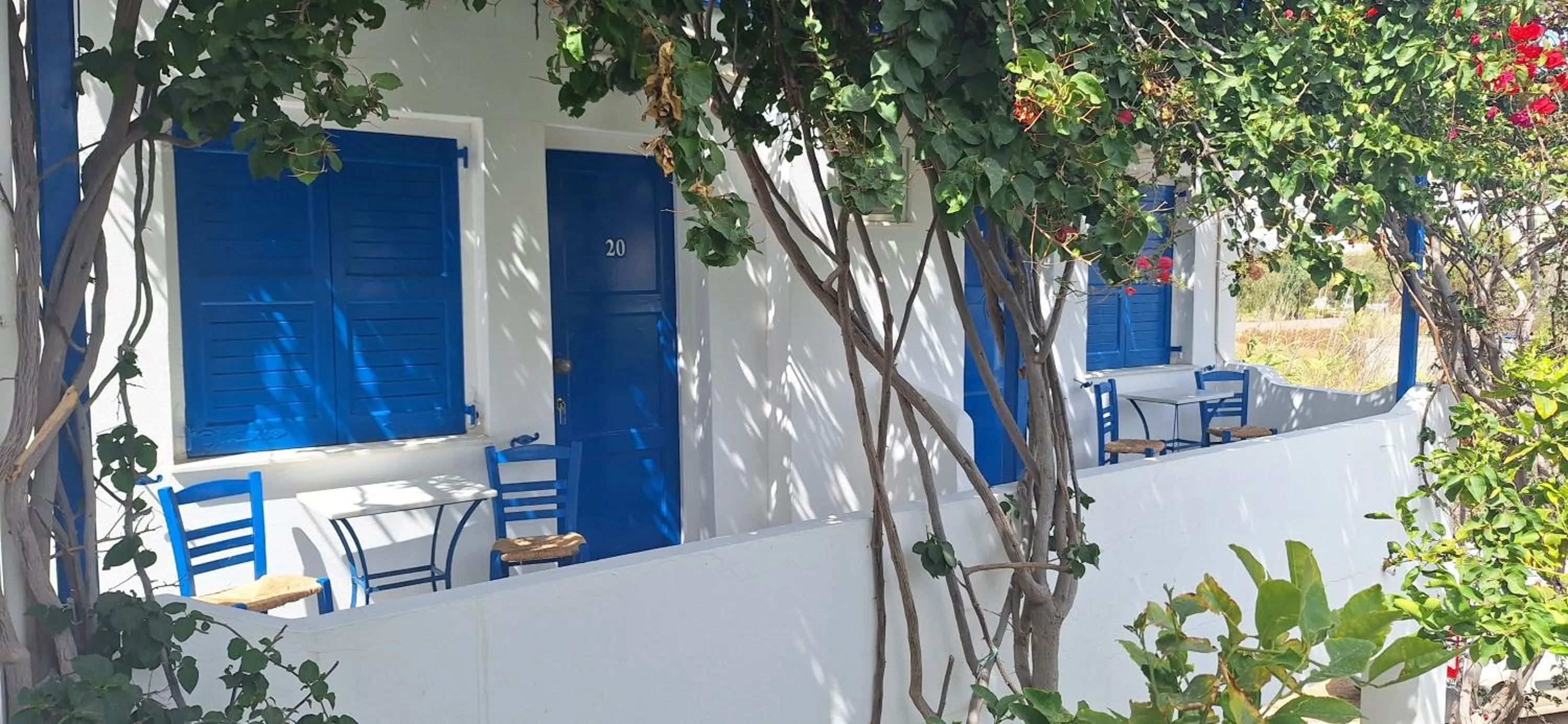 Property building in Εvi Evan Hotel