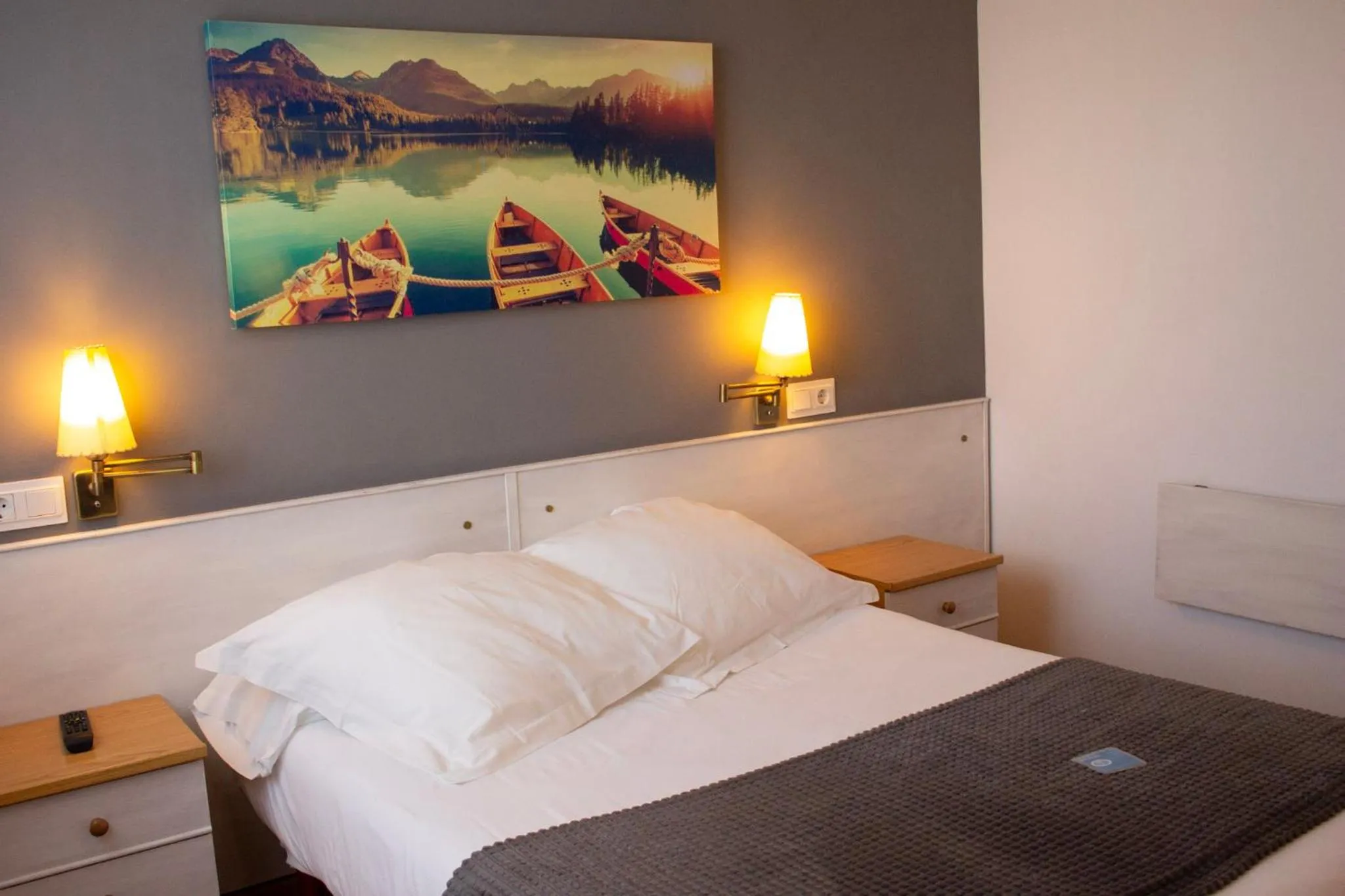 Bed in Hotel La Casa Del Abuelo