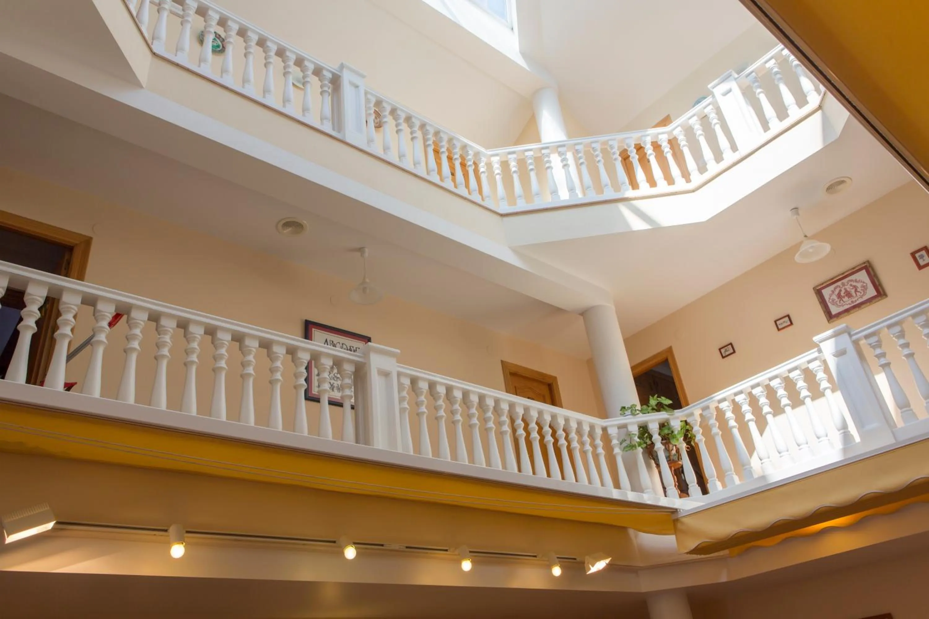 Patio in Hotel La Casa Del Abuelo