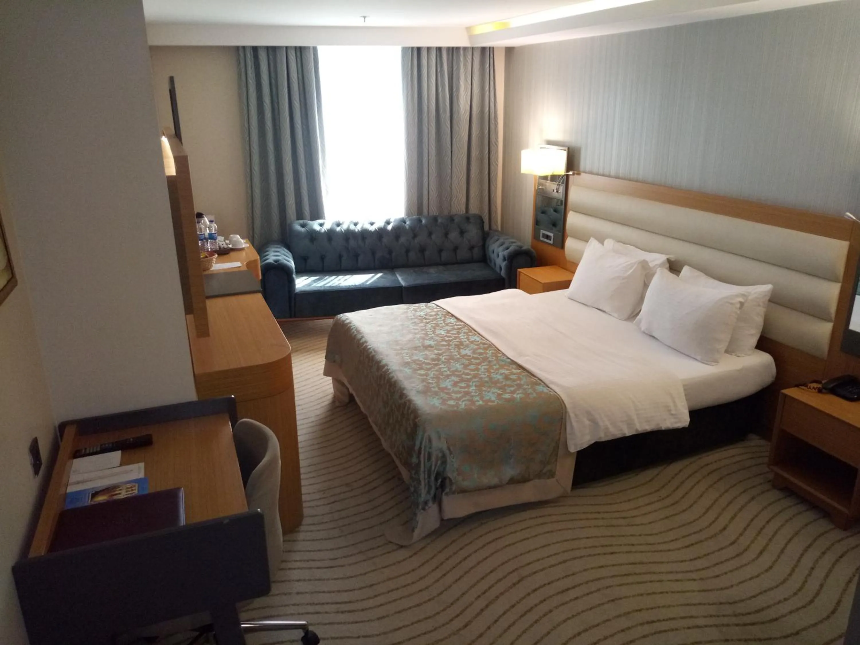 Photo of the whole room, Bed in Grand Turkuaz Hotel