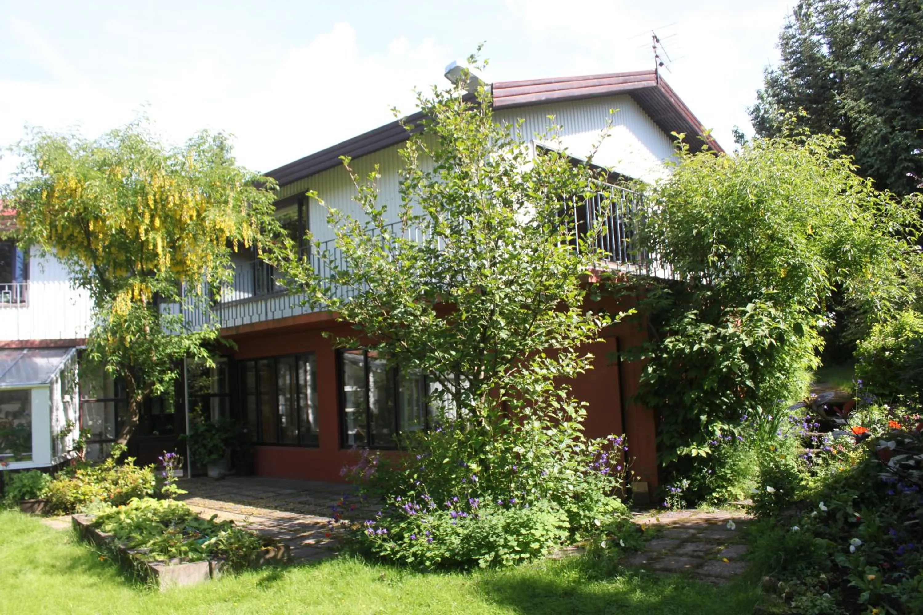Property building in Brekkugerdi Guesthouse