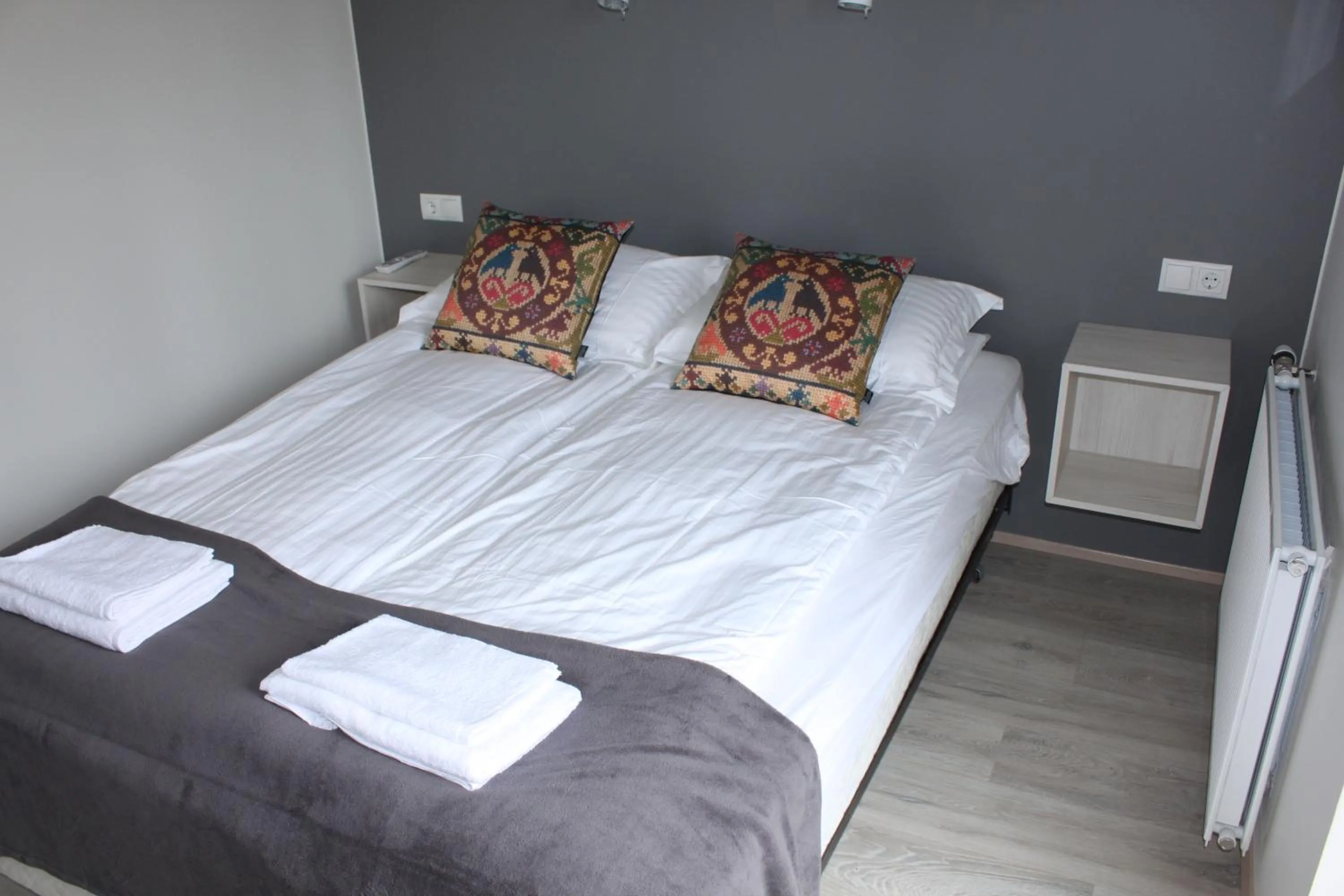 Property building, Bed in Brekkugerdi Guesthouse