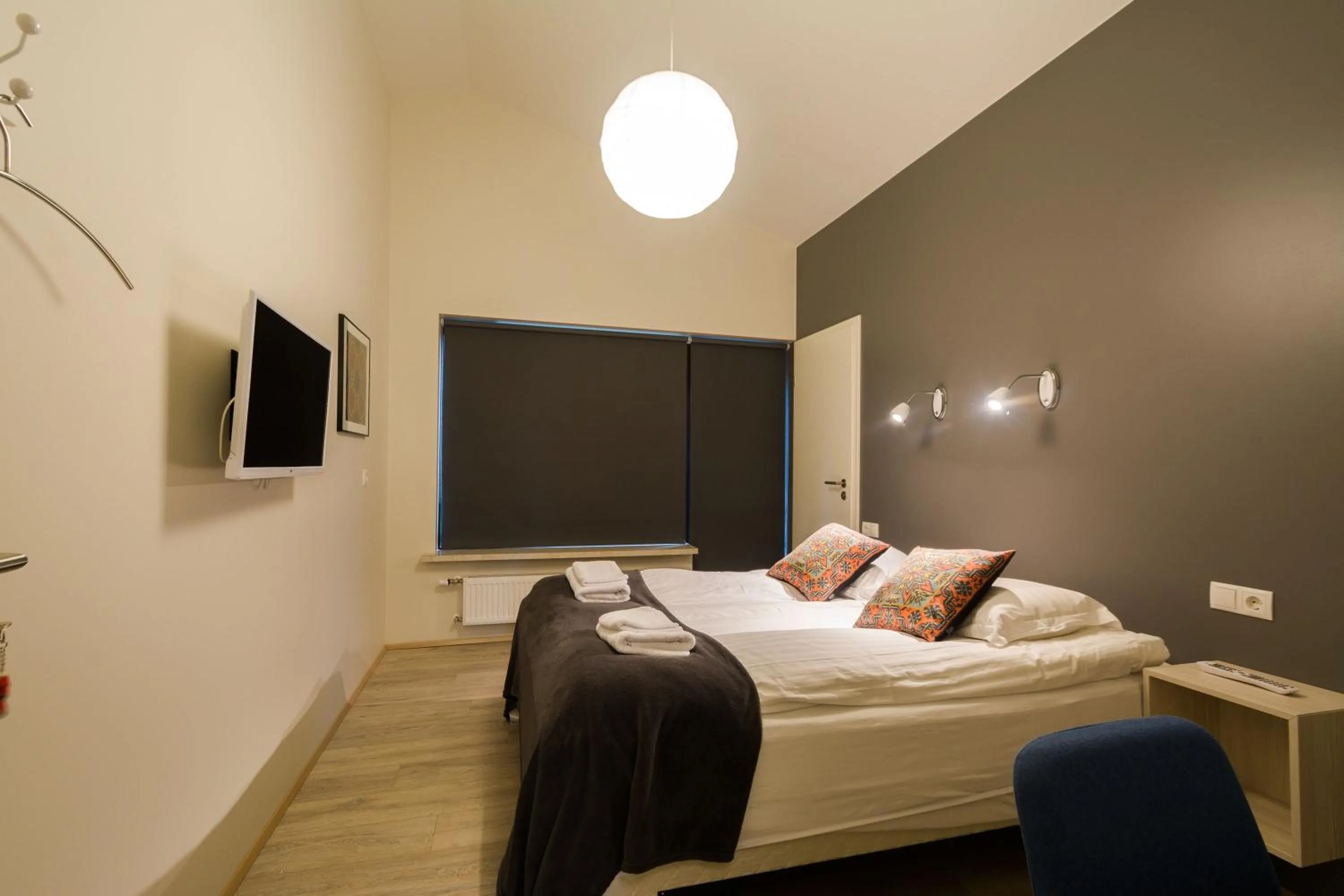 Bed in Brekkugerdi Guesthouse