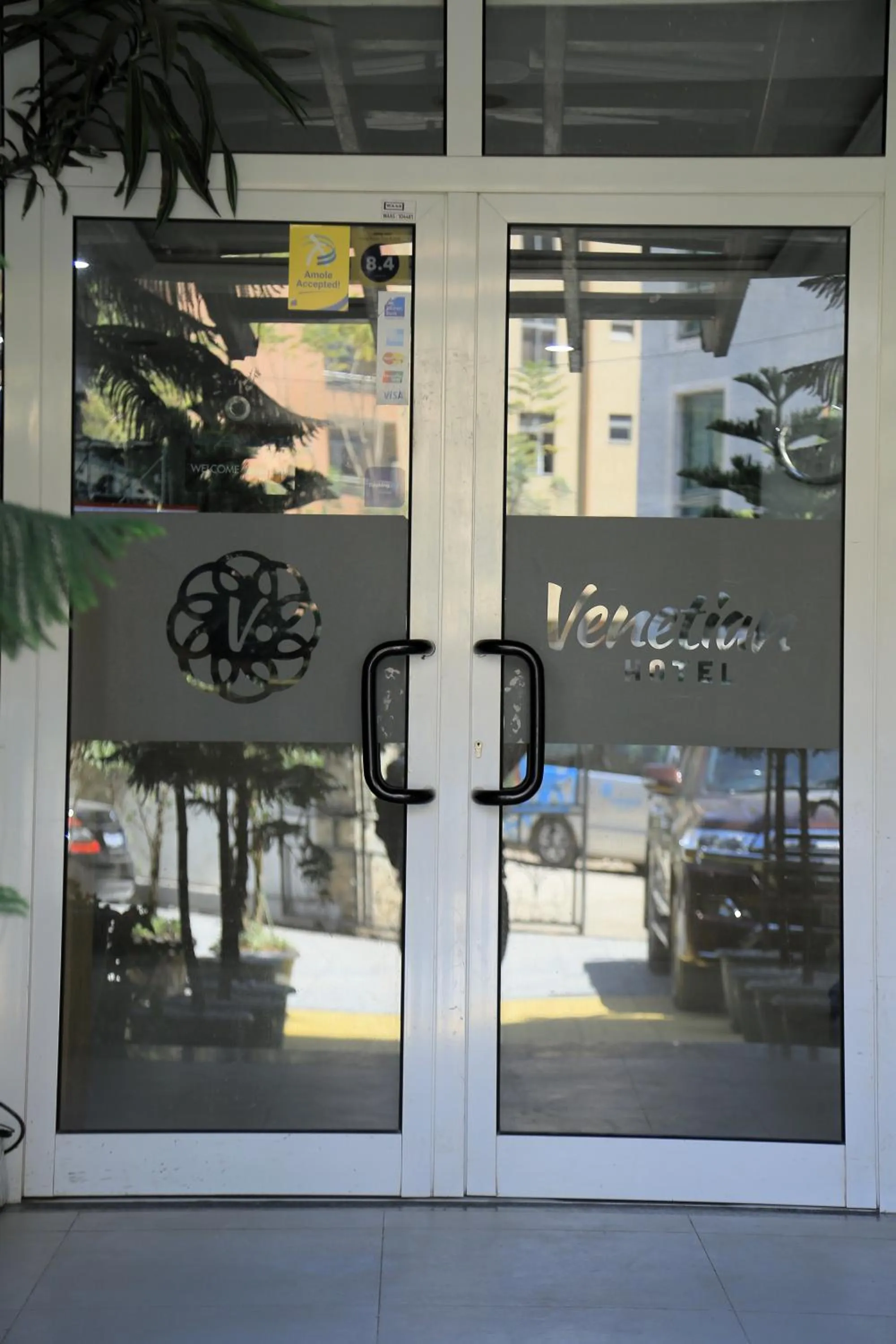 Facade/entrance in Venetian Hotel