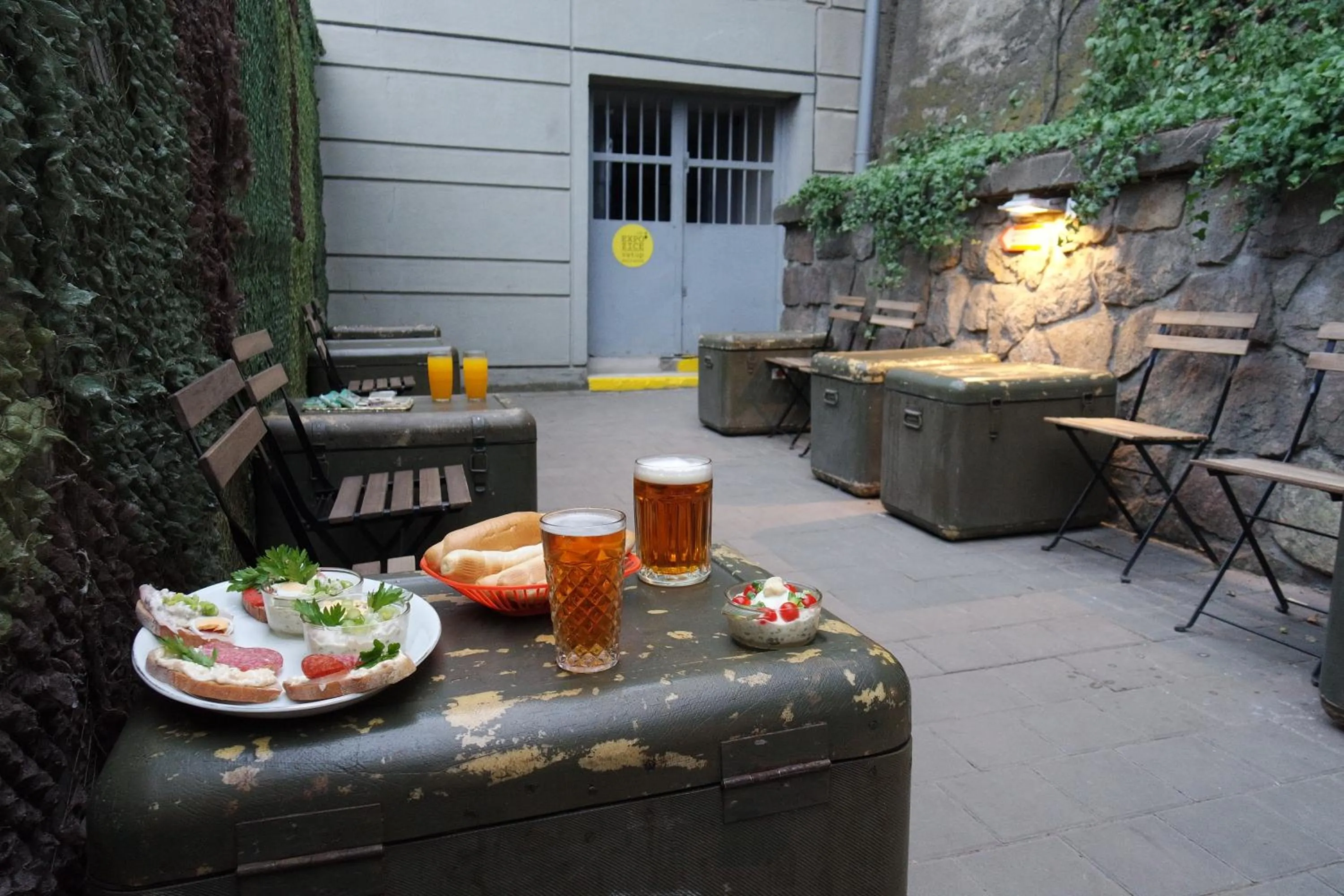 Food close-up in 10-Z Bunker