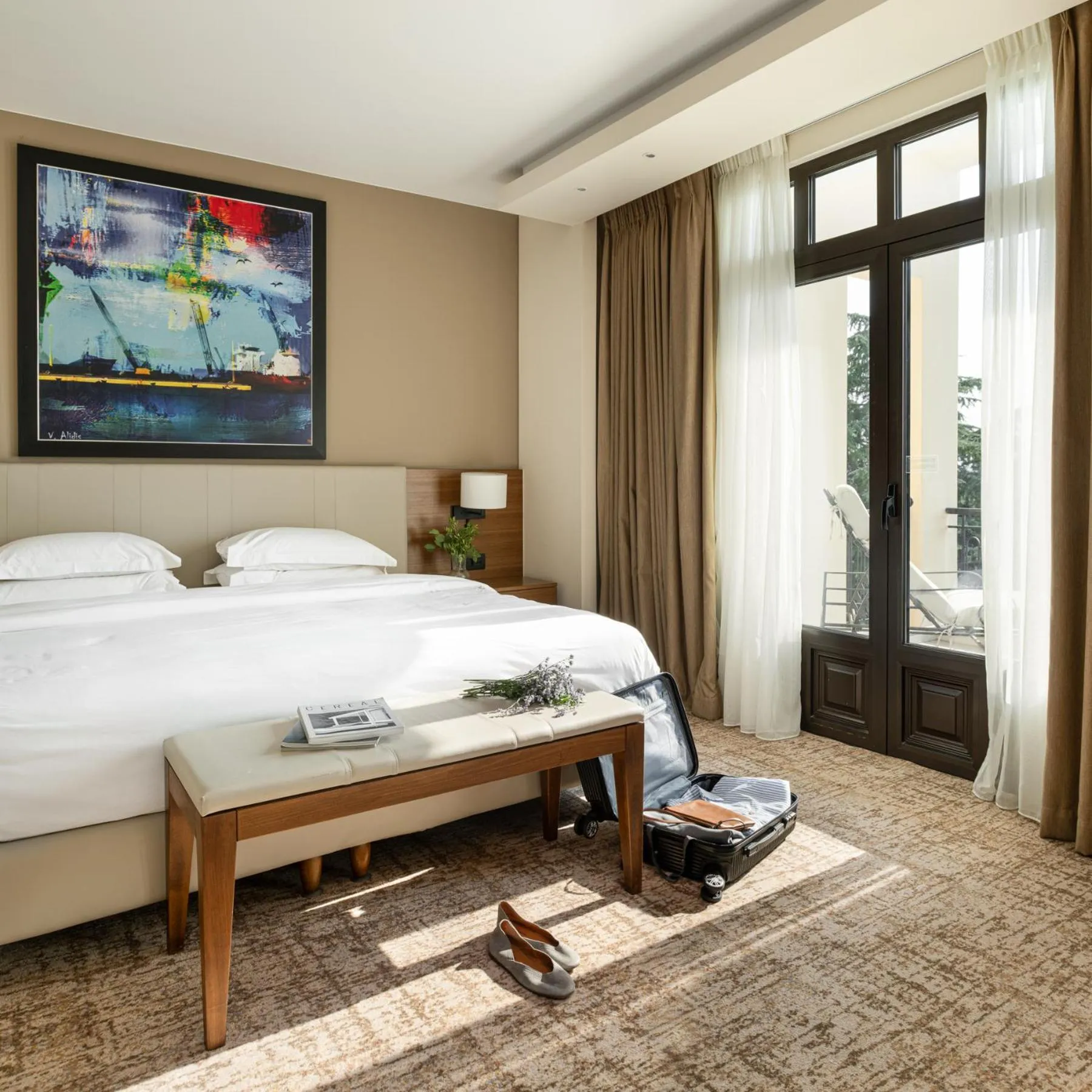 Bedroom, Bed in Hyatt Regency Thessaloniki