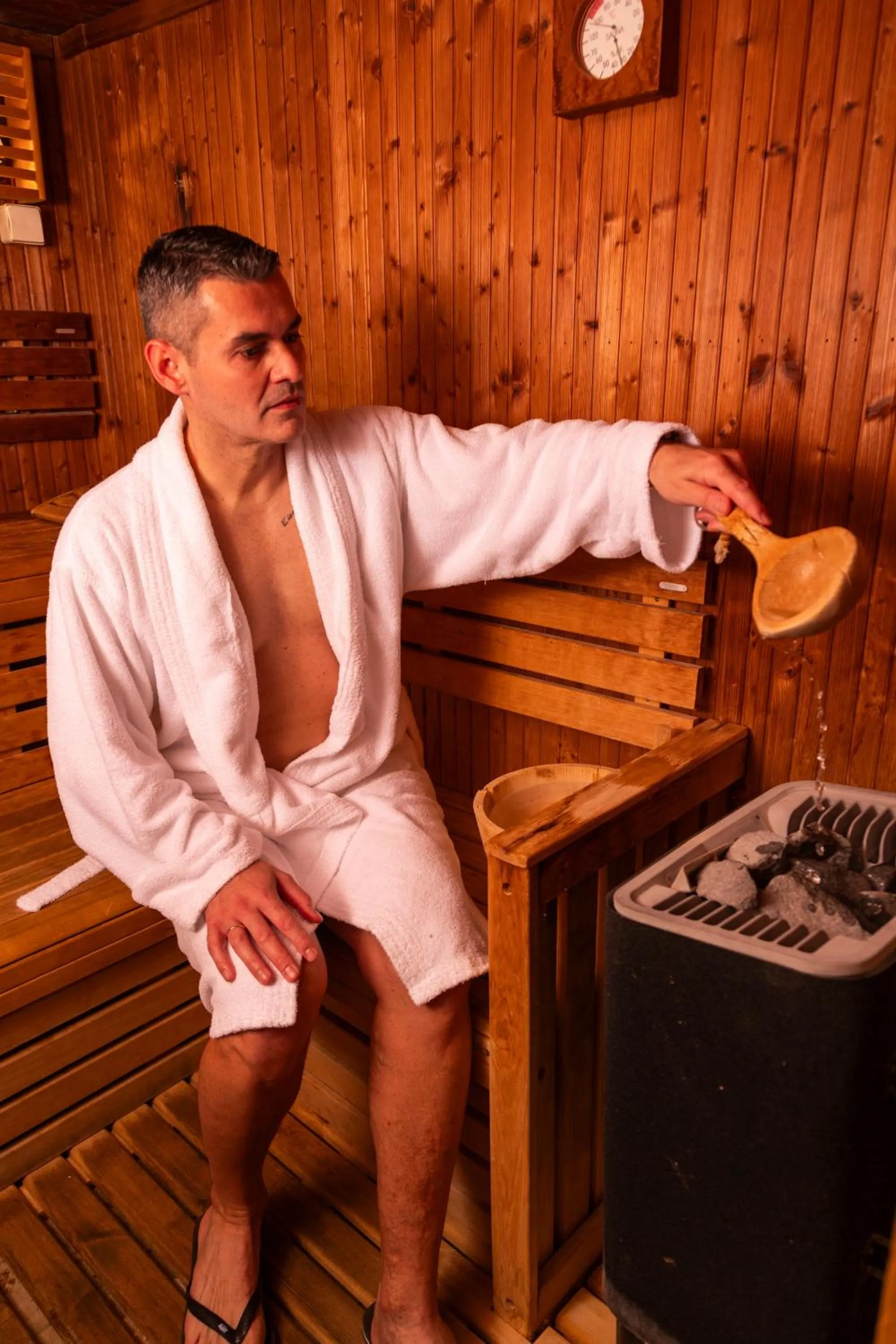 Sauna in Hyatt Regency Thessaloniki