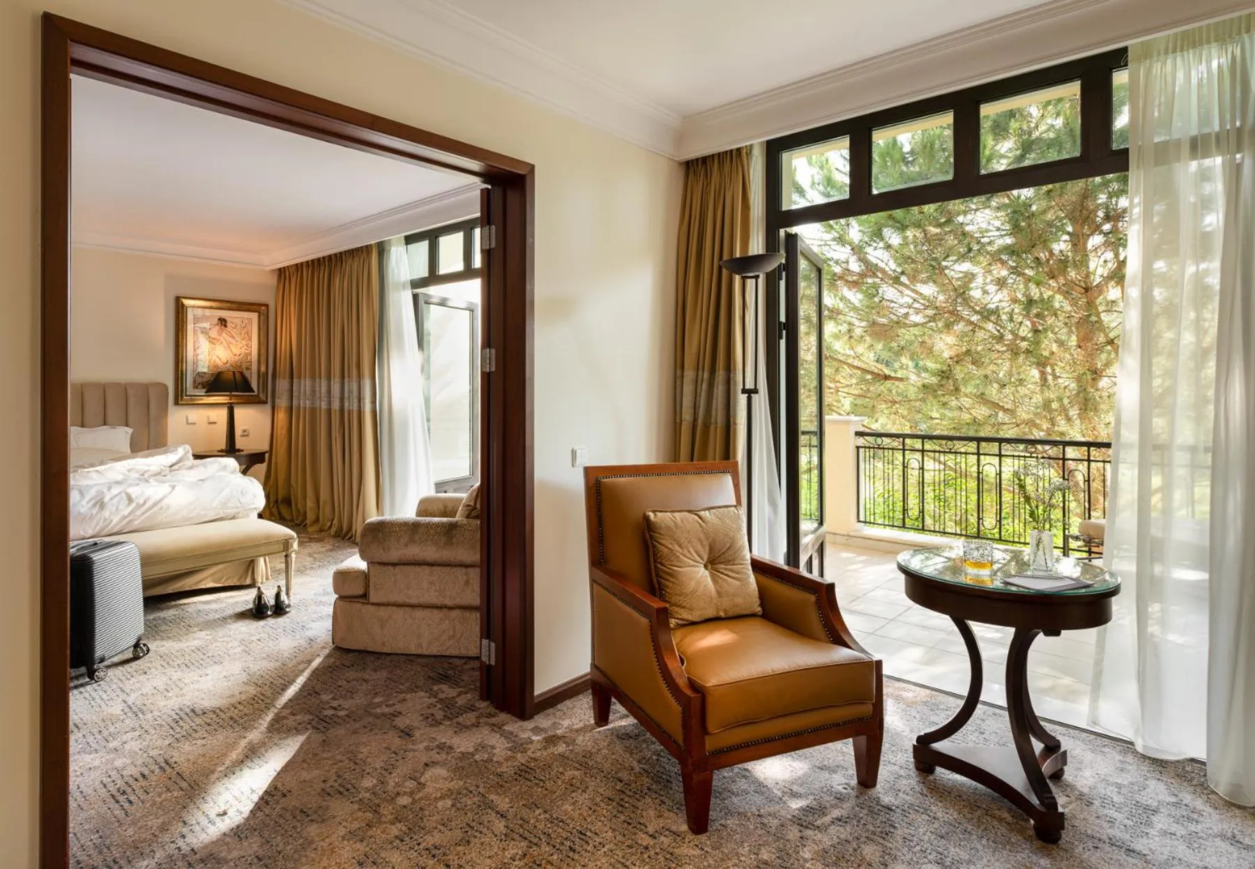 Seating area, Bed in Hyatt Regency Thessaloniki