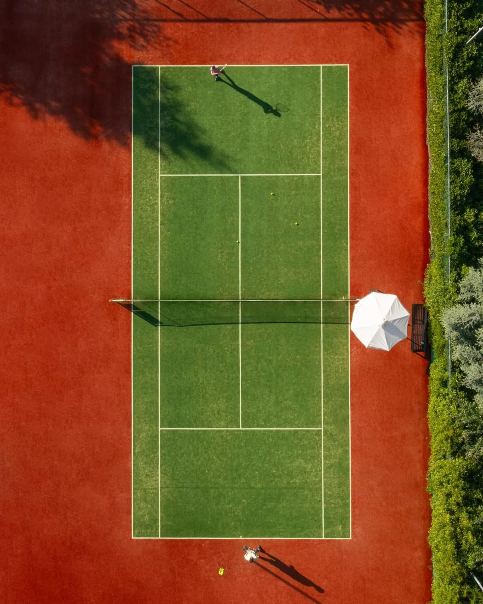 Tennis court in Hyatt Regency Thessaloniki