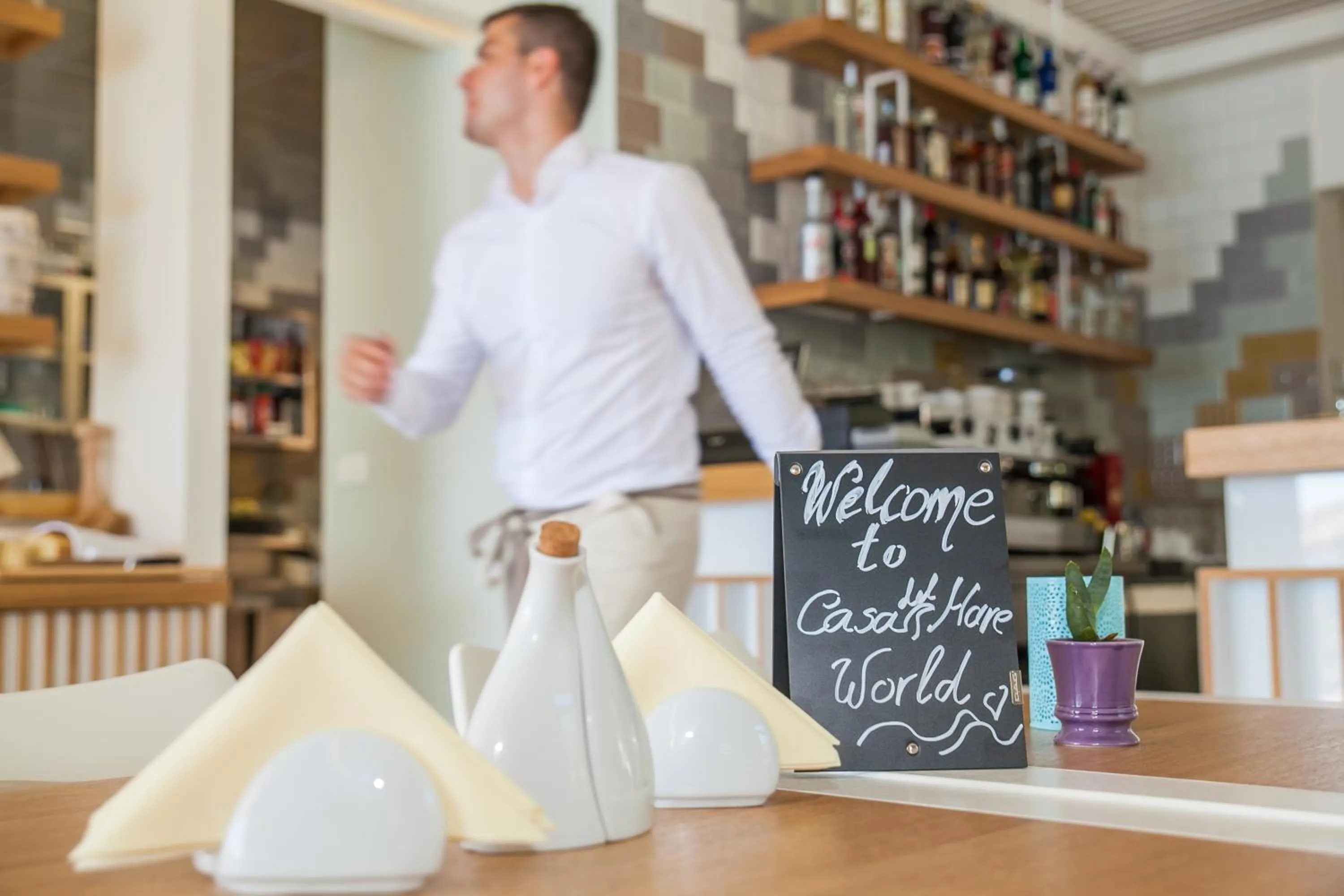 Lounge or bar in Hotel Casa del Mare - Blanche