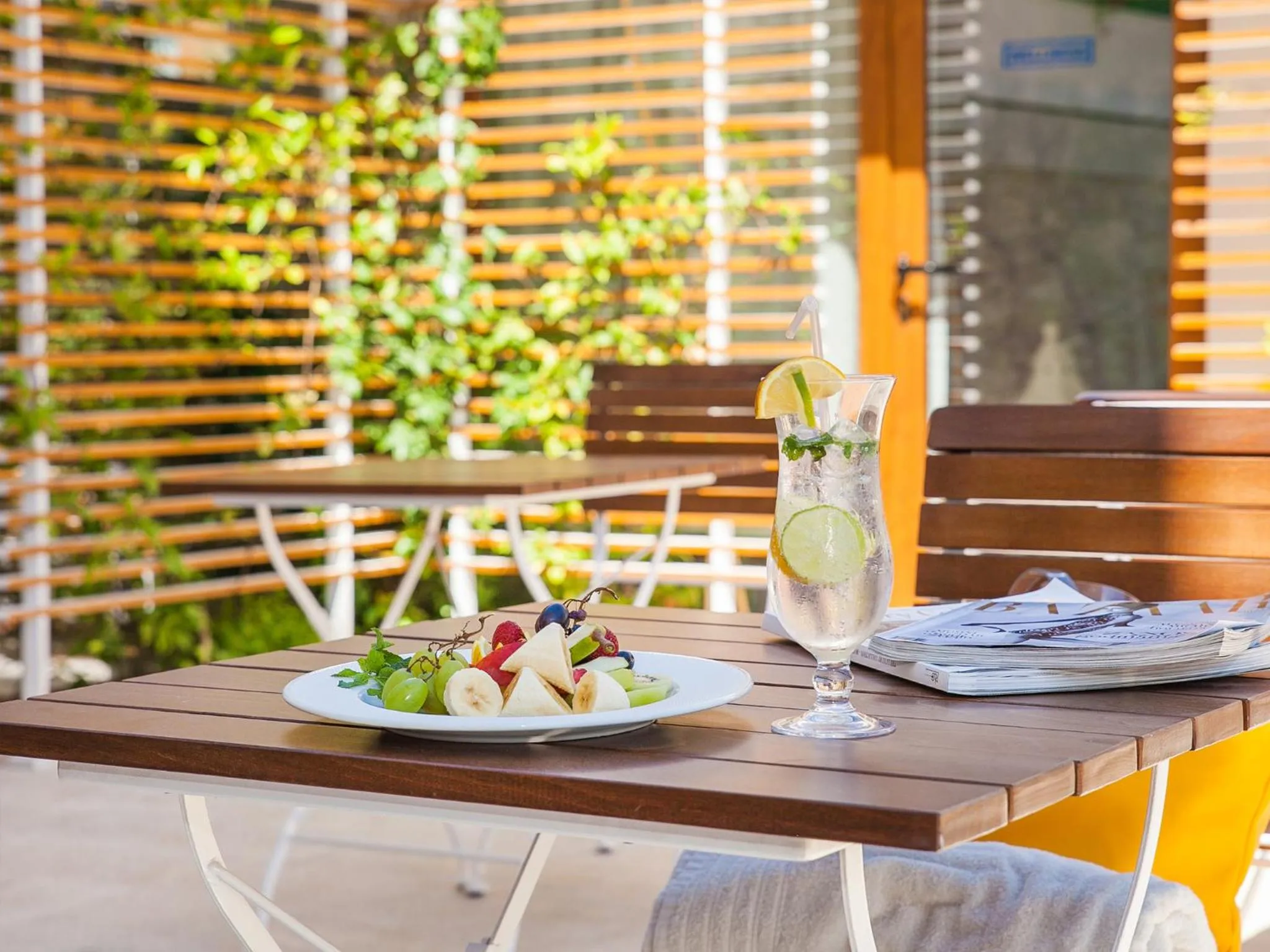 Balcony/Terrace in Hotel Casa del Mare - Blanche