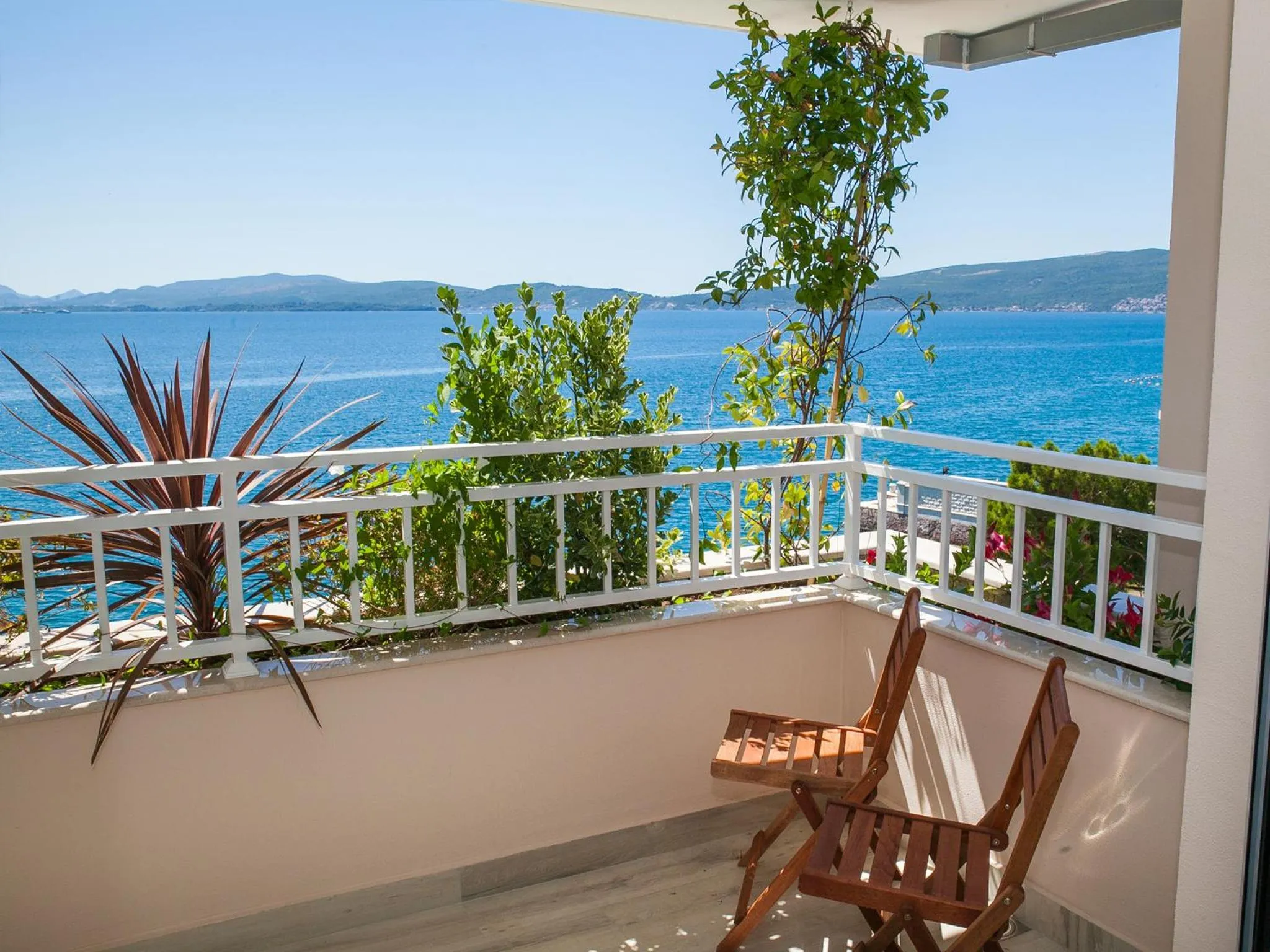 Balcony/Terrace in Hotel Casa del Mare - Blanche