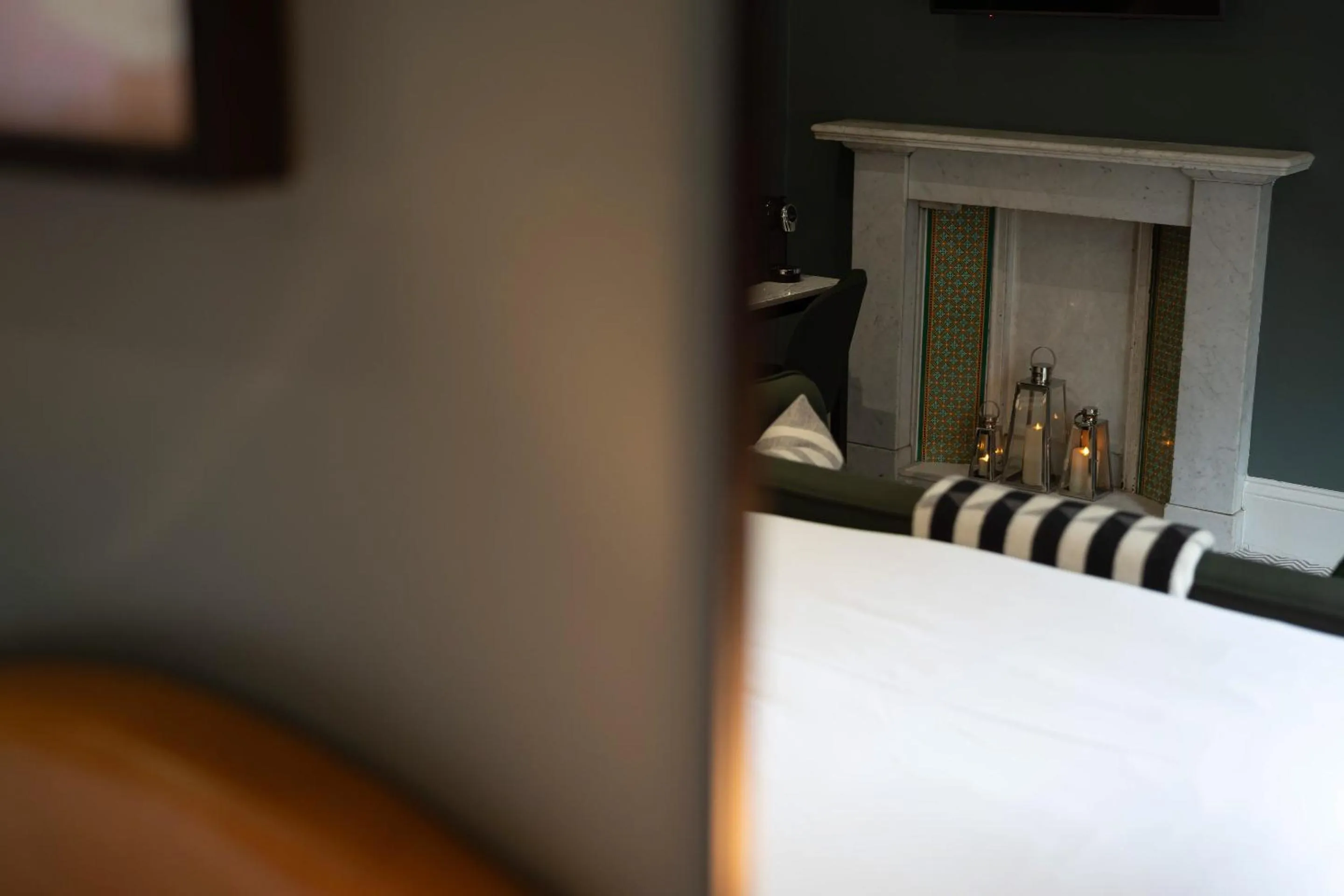 Decorative detail, Bed in The Scott