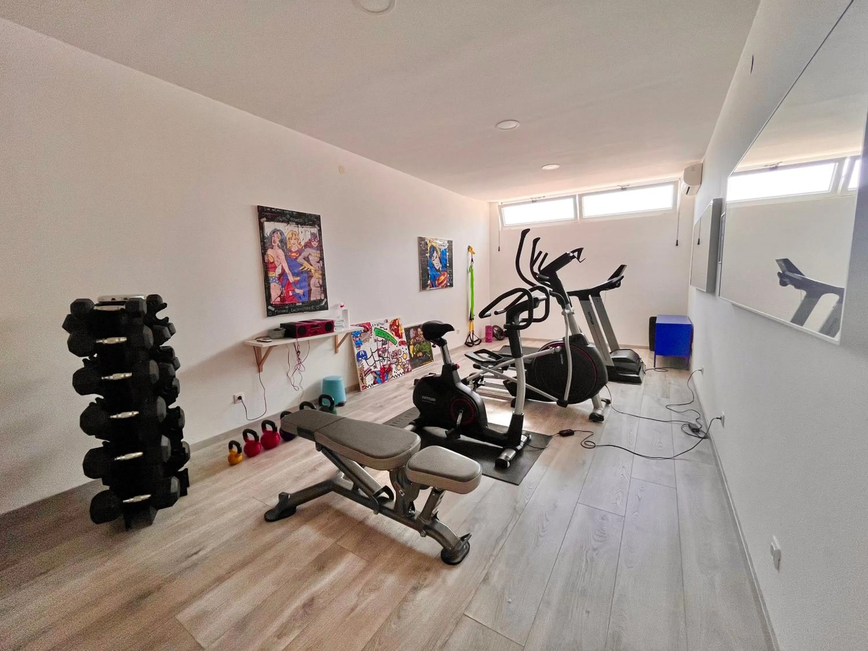 Fitness centre/facilities in Apartments Villa Lukas