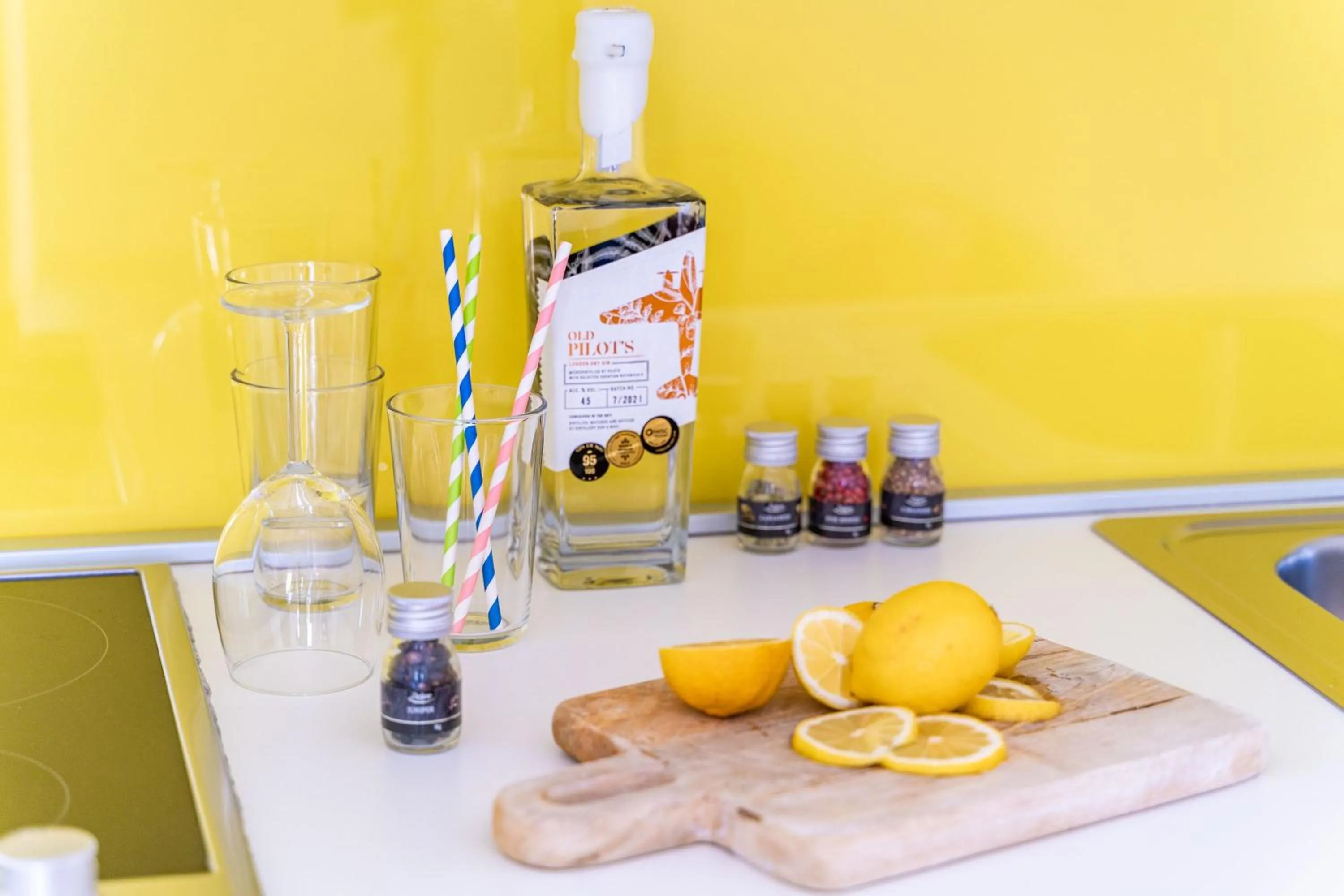 Kitchen or kitchenette in Apartments Villa Lukas