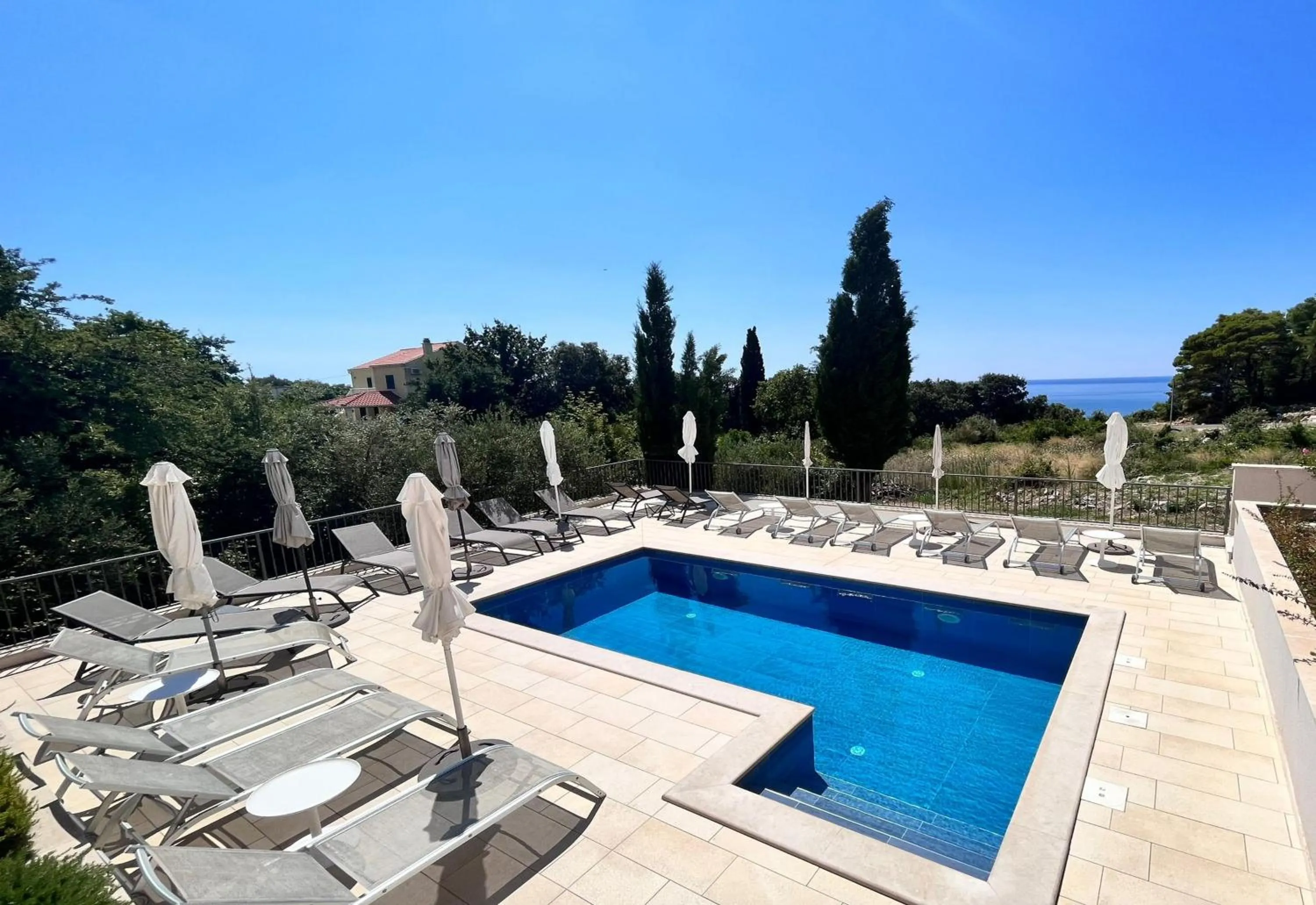 Swimming pool in Apartments Villa Lukas