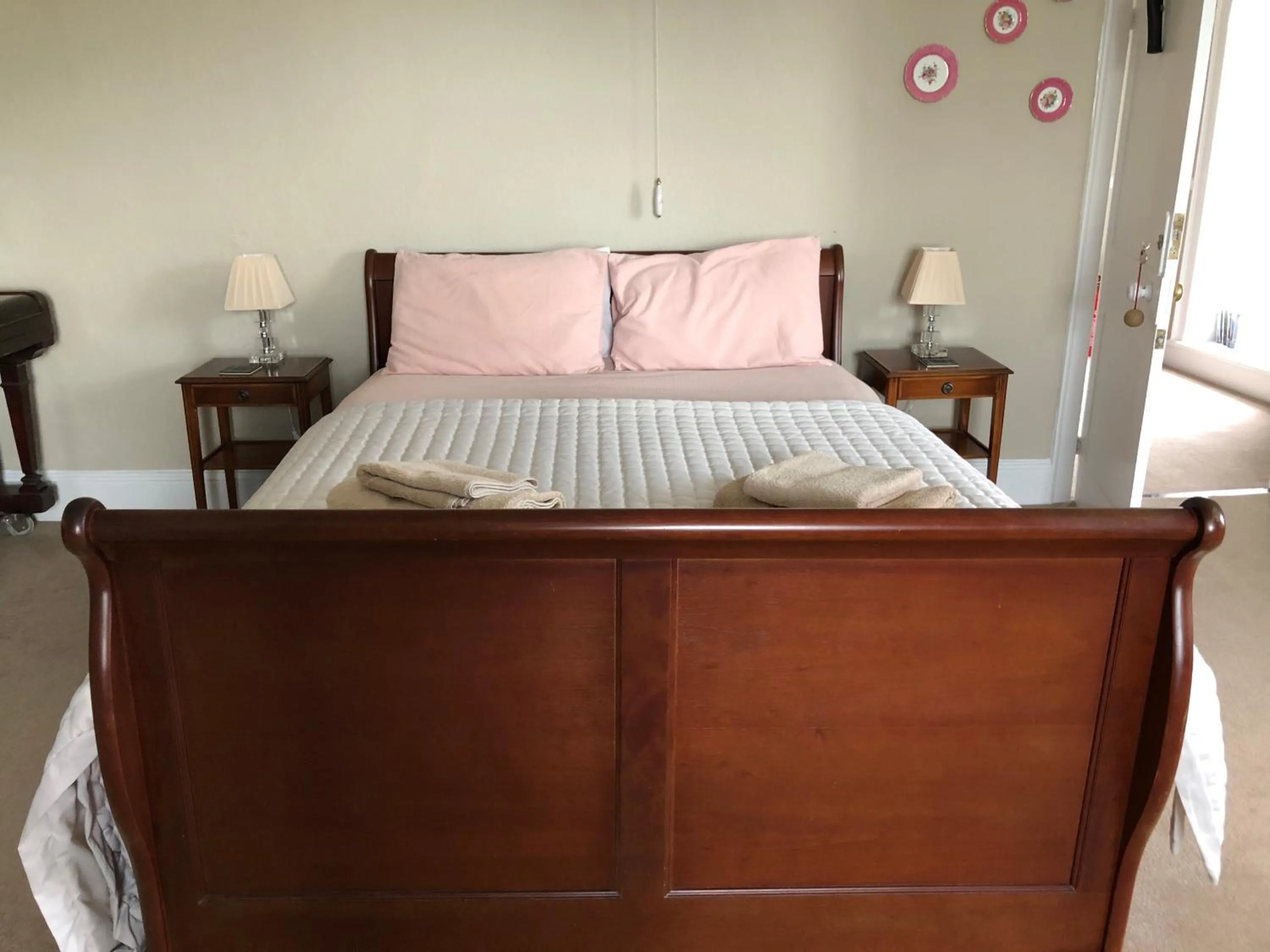 Bed in Apuldram Manor farm