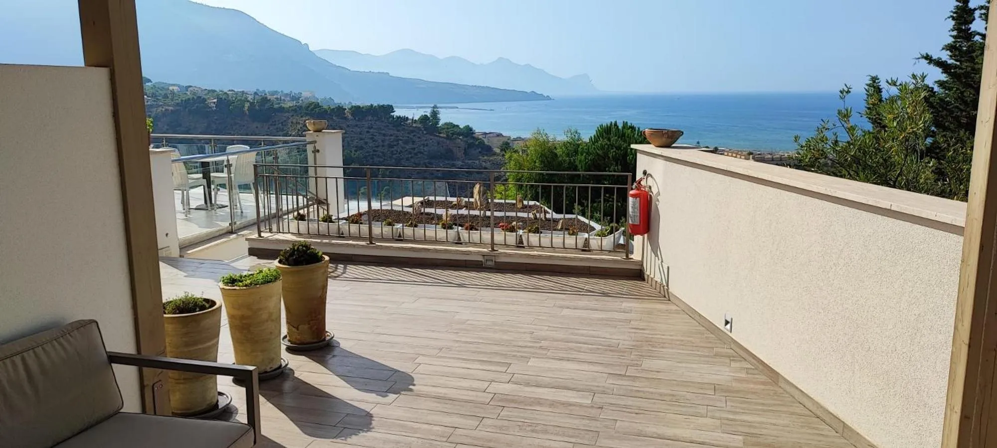 Patio in La Blanca Resort & Spa