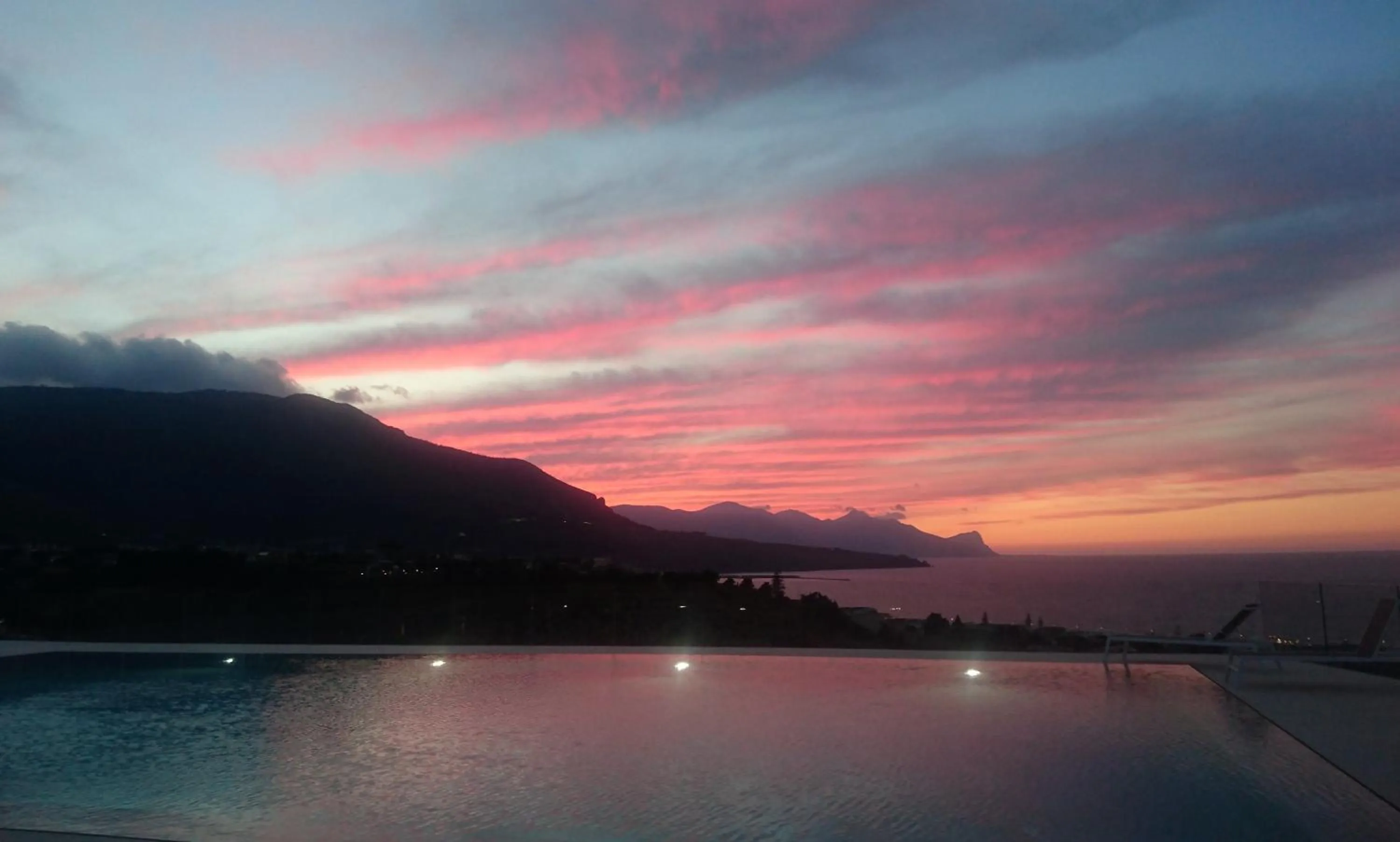 Sunset in La Blanca Resort & Spa