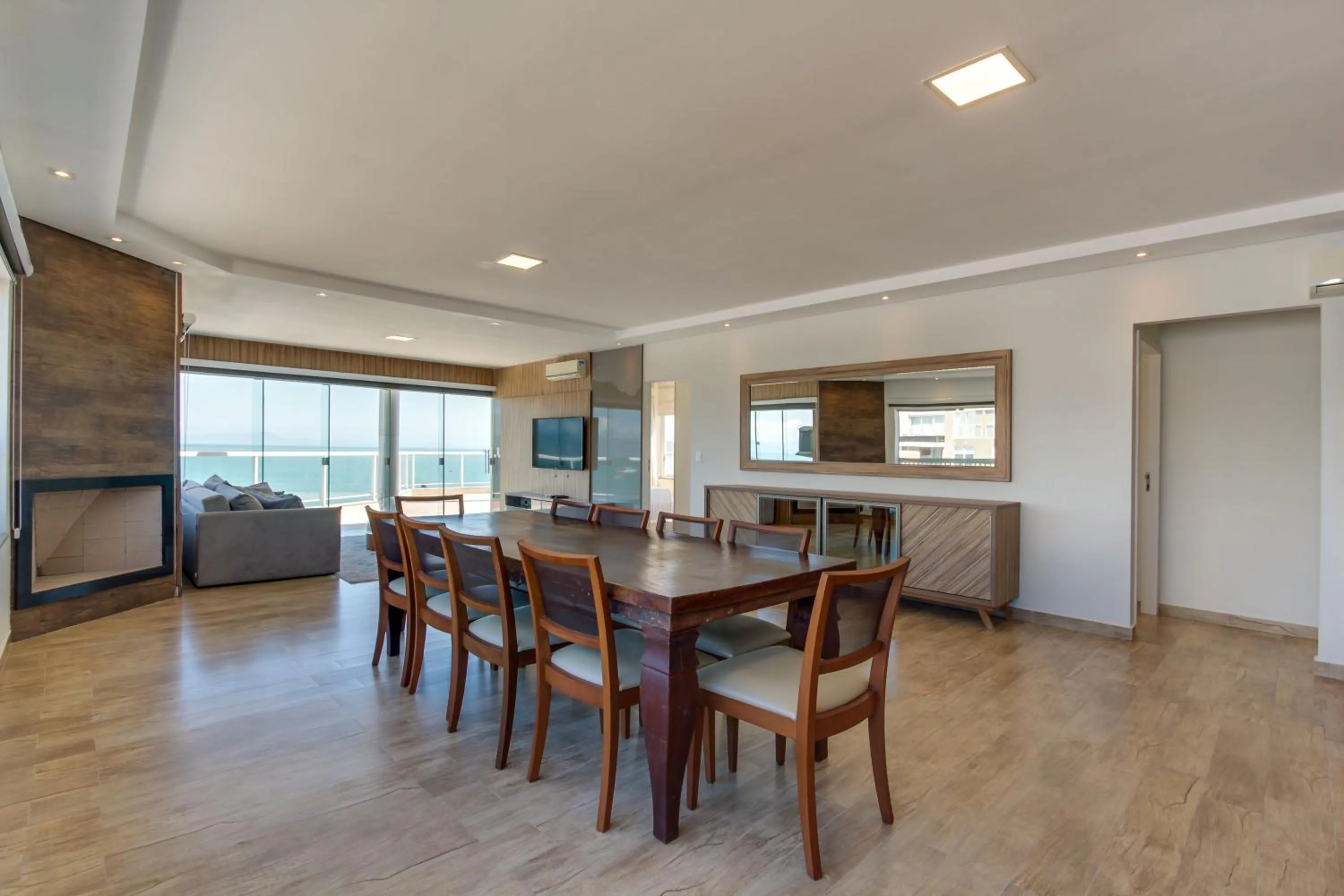 Living room in Imigrantes Apart Hotel