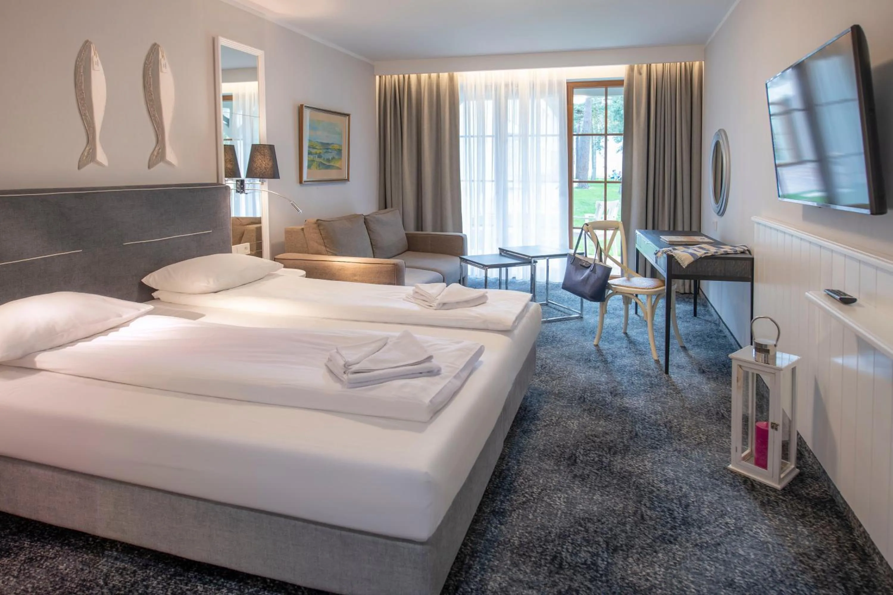 Photo of the whole room, Bed in Neptuno Resort & Spa