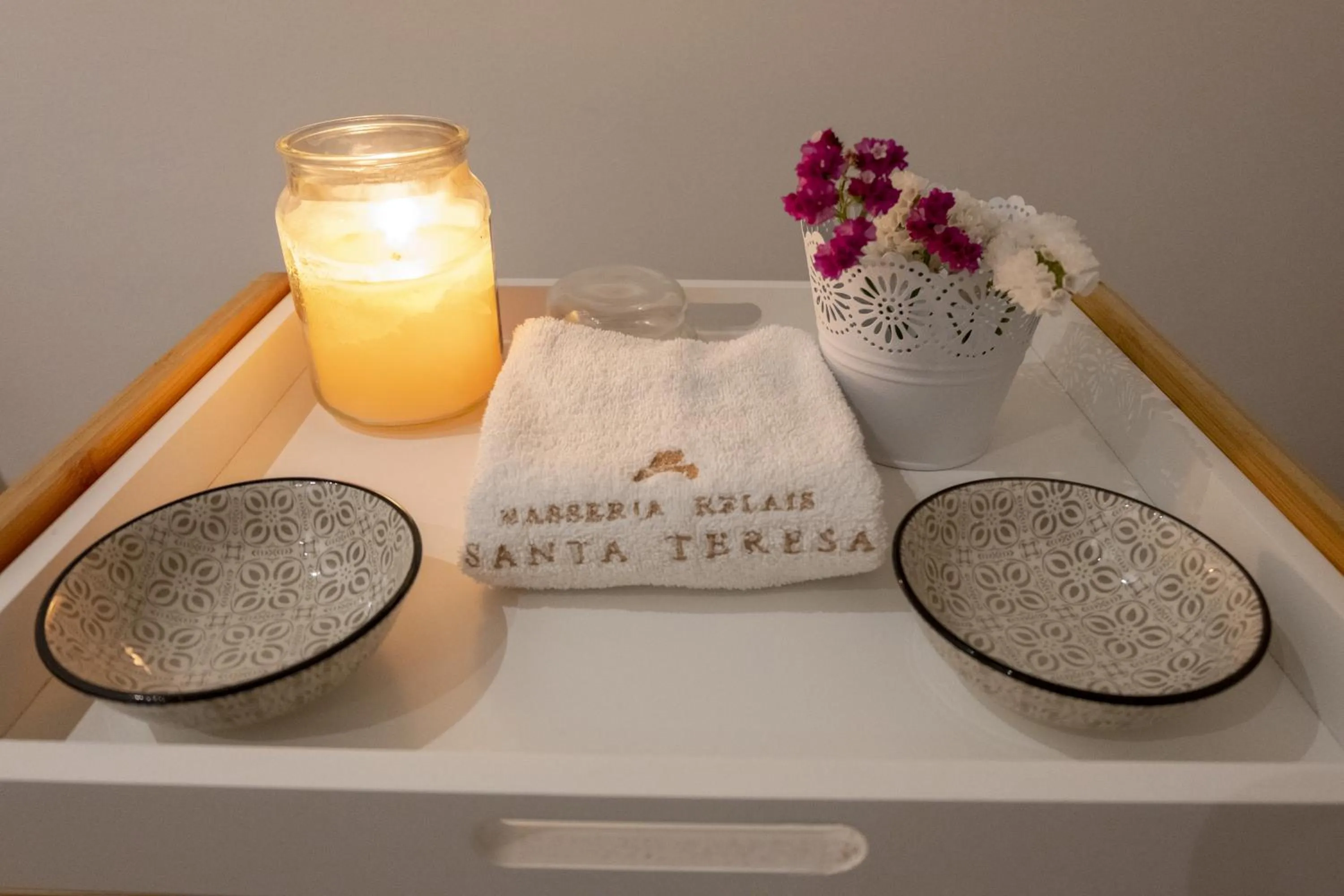 towels in Masseria Relais Santa Teresa