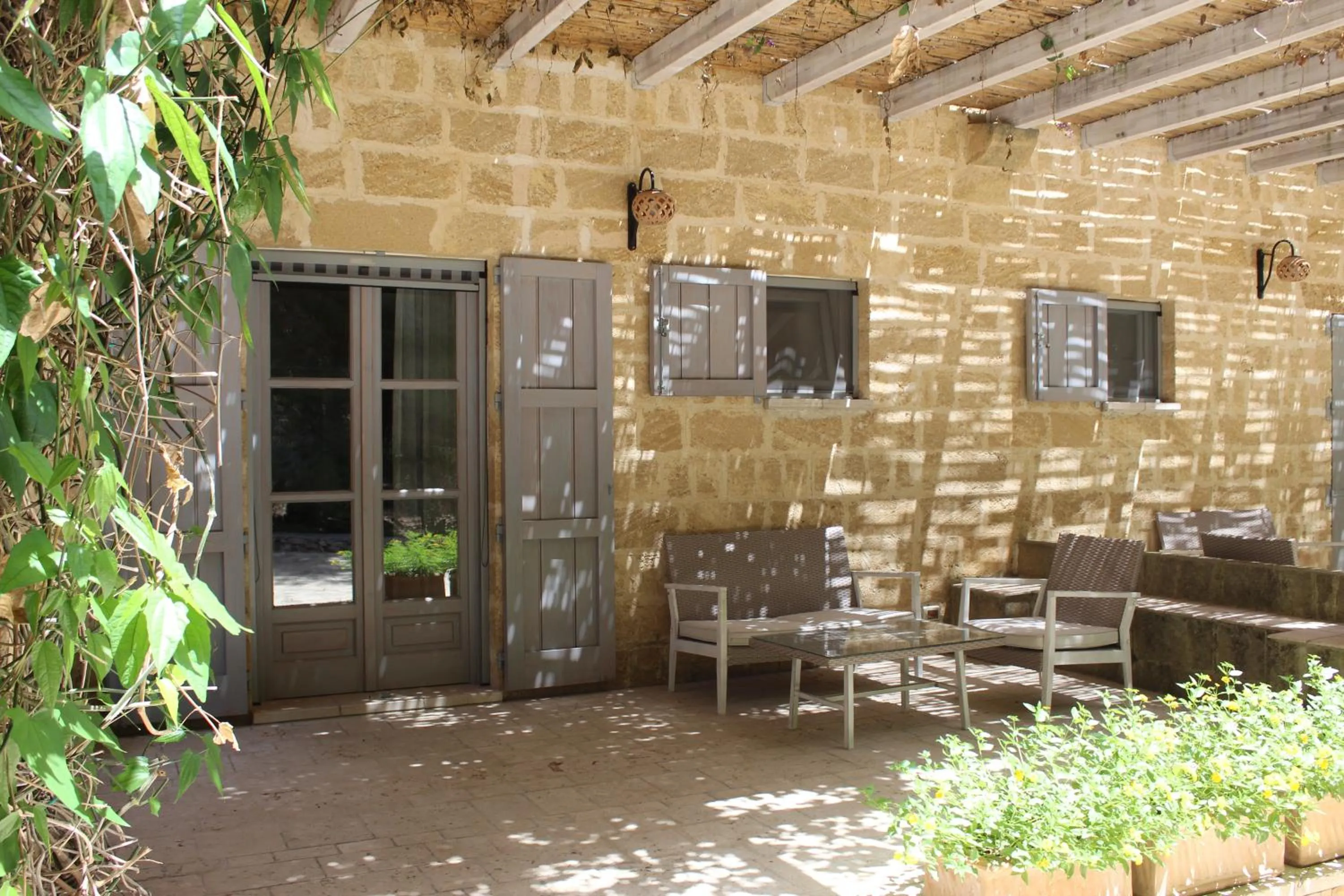 Patio in Masseria Relais Santa Teresa
