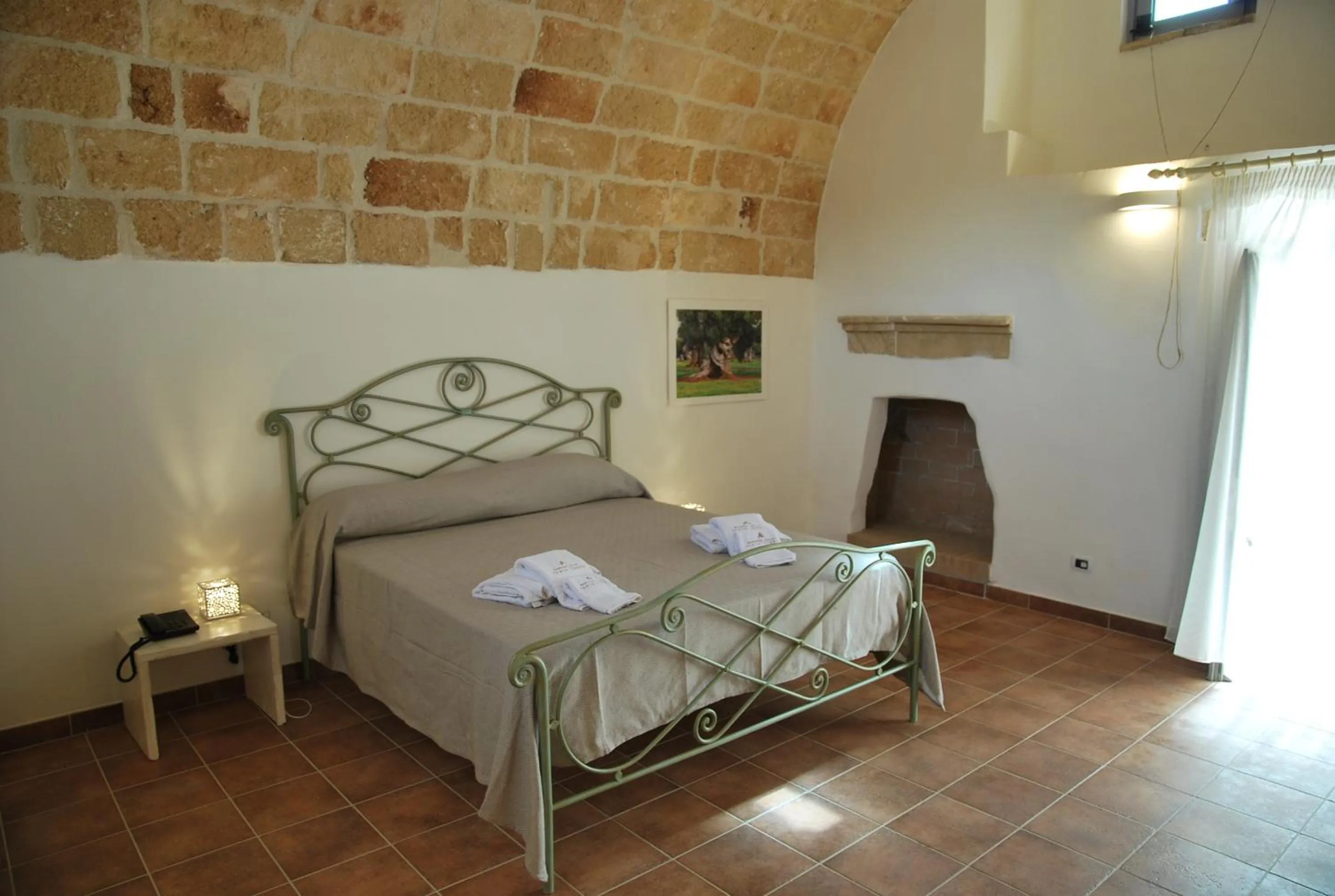 Bed in Masseria Relais Santa Teresa