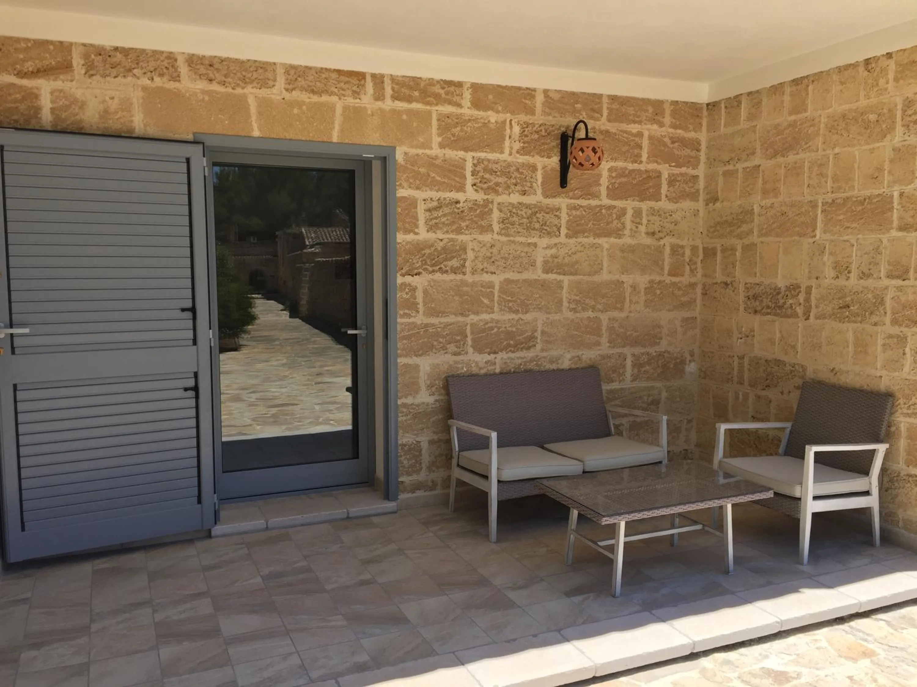 Patio in Masseria Relais Santa Teresa