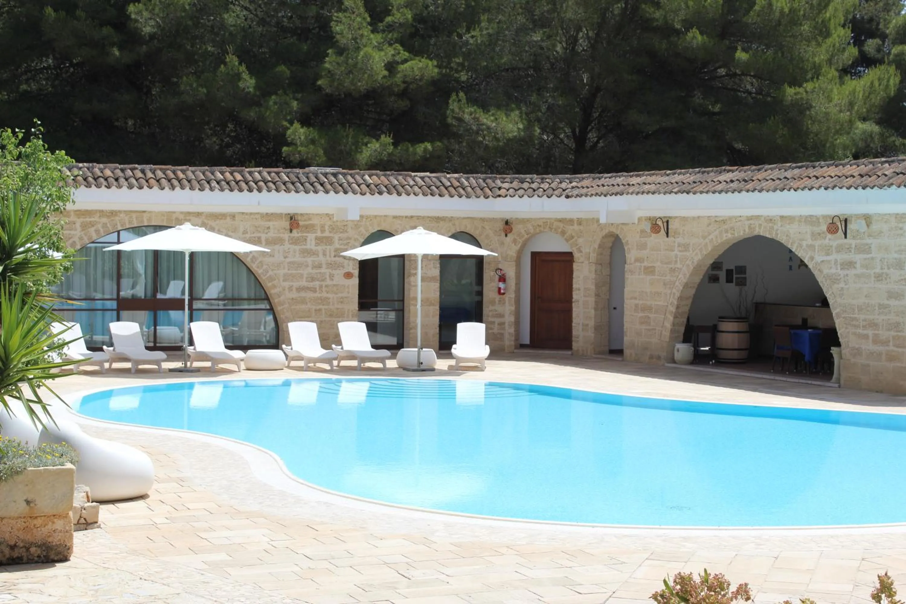 Swimming pool in Masseria Relais Santa Teresa