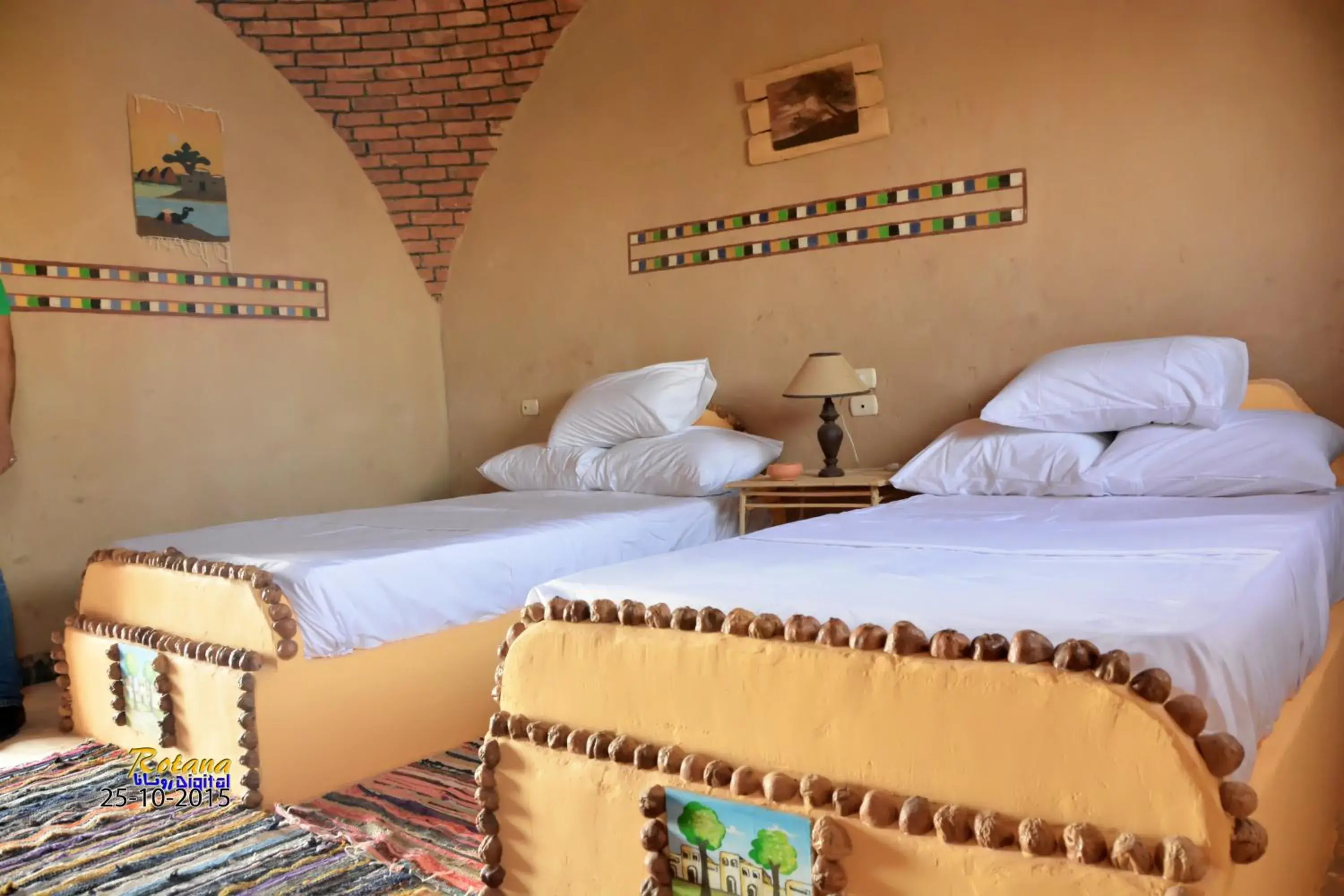 Double or Twin Room - single occupancy in Qasr El Bagawat Hotel Double or Twin Room - single occupancy in Qasr El Bagawat Hotel