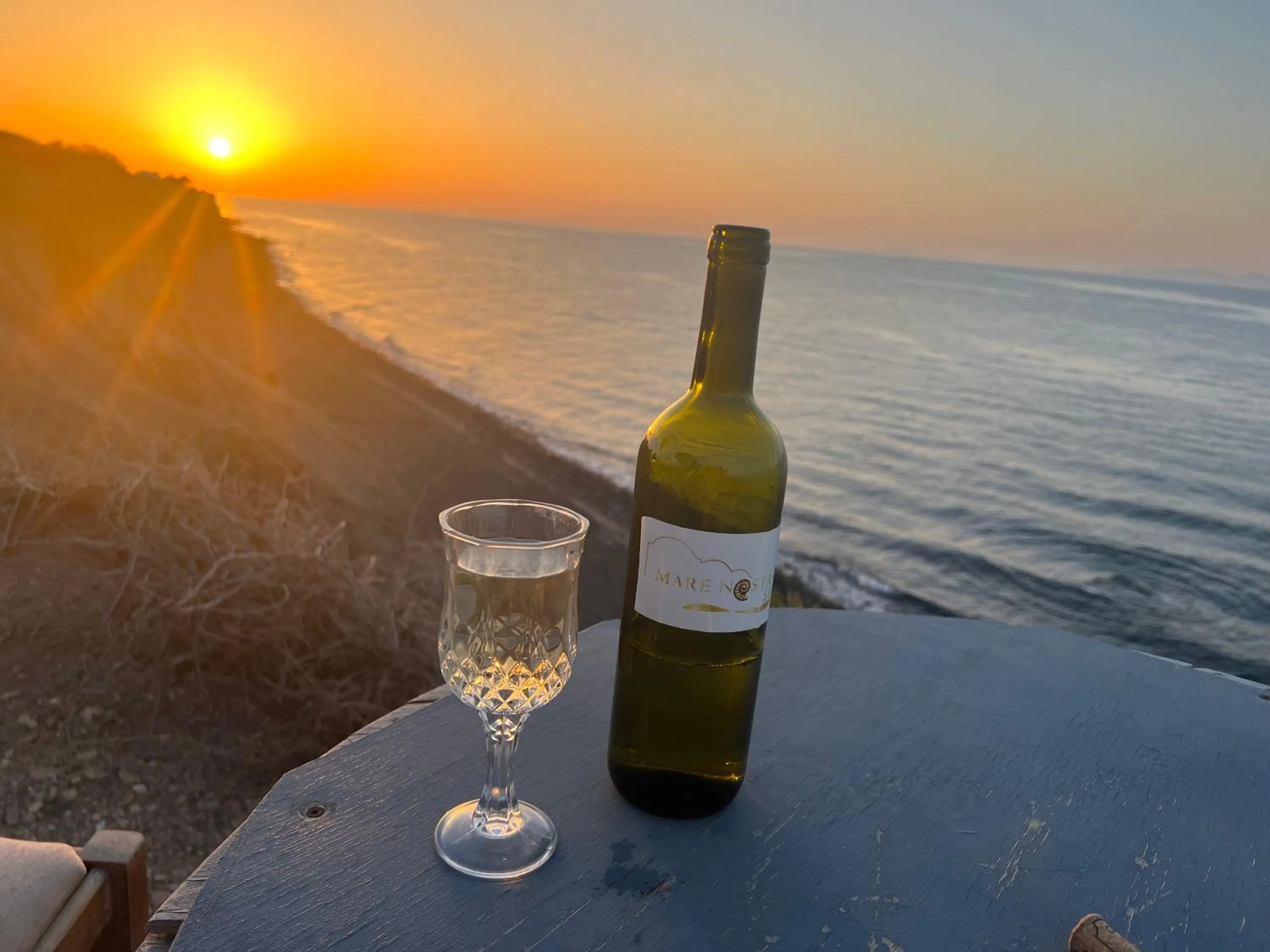 Natural landscape in Mare Nostrum Santo