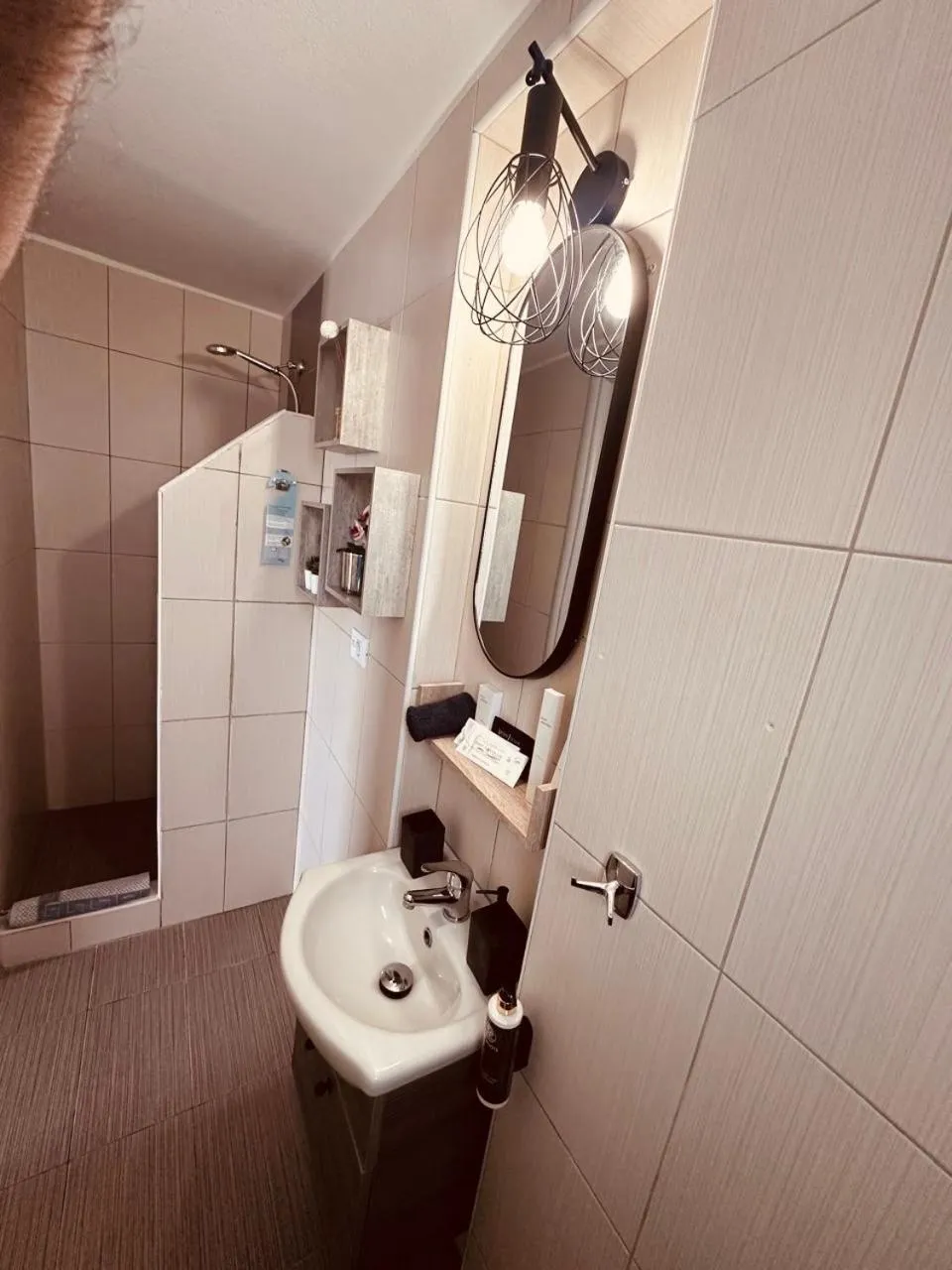 Bathroom in Mare Nostrum Santo