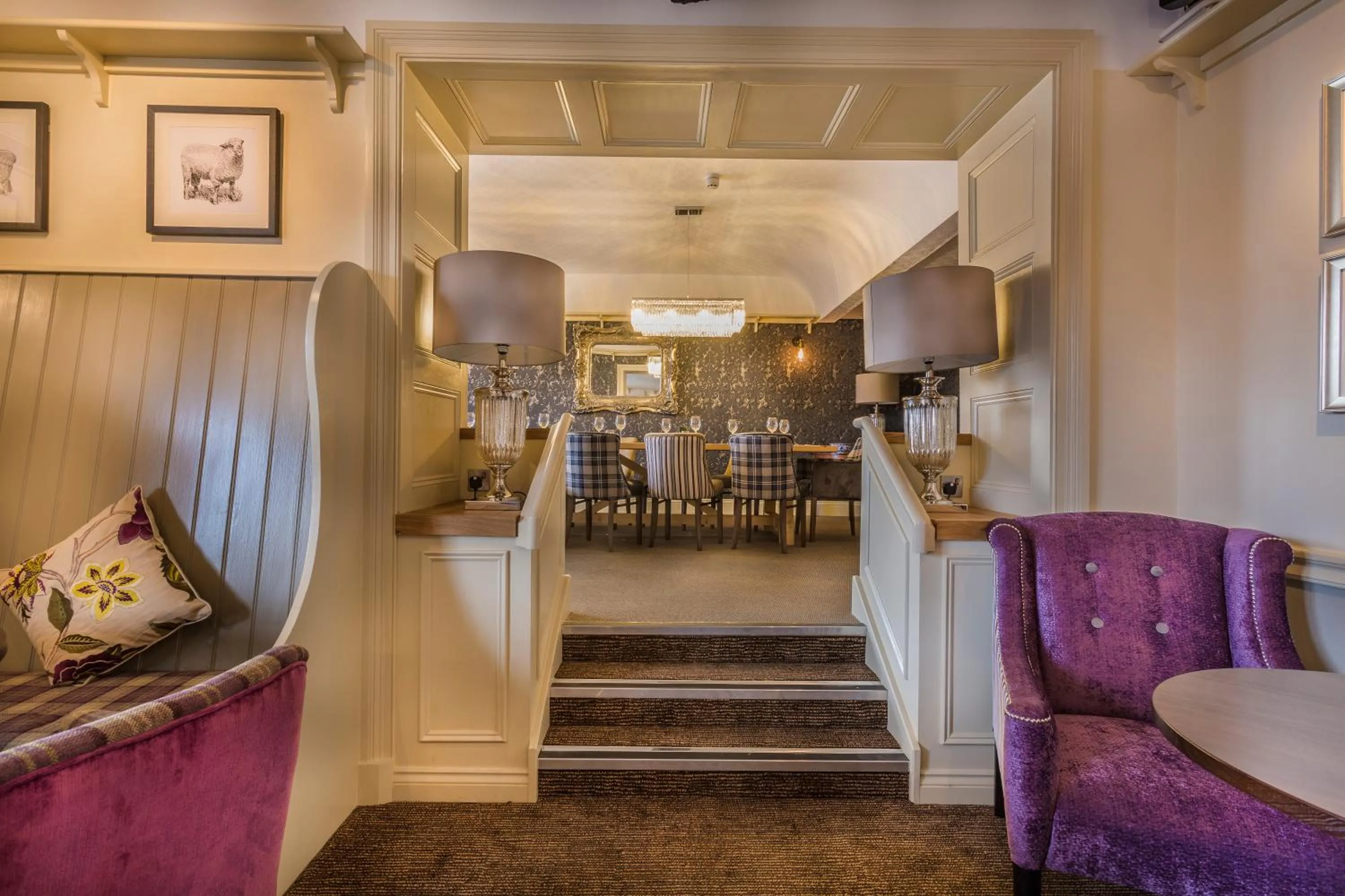 Seating area in The Golden Fleece Hotel, Thirsk, North Yorkshire - The Coaching Inn Group