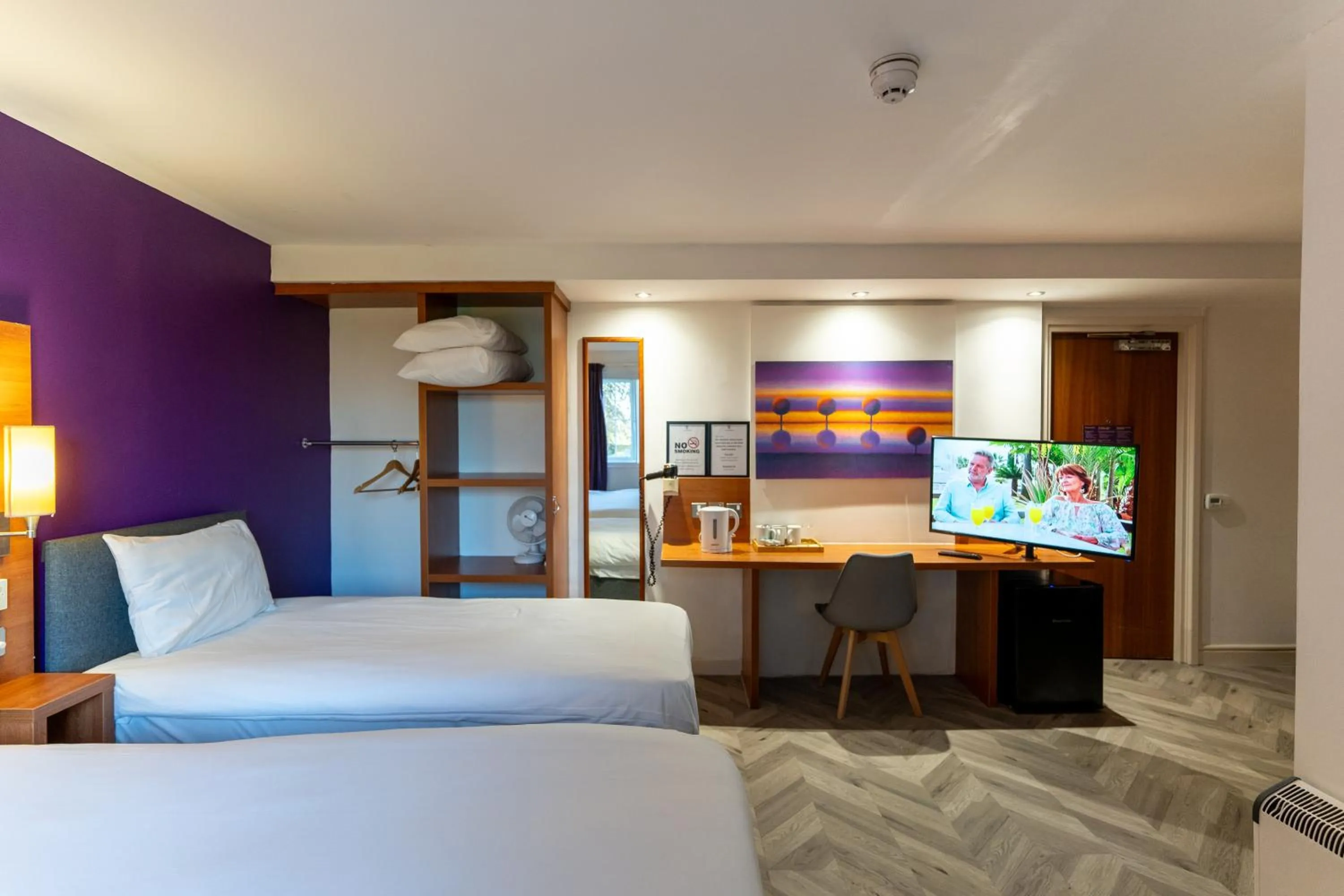 Bed in Tyger Inn Derby