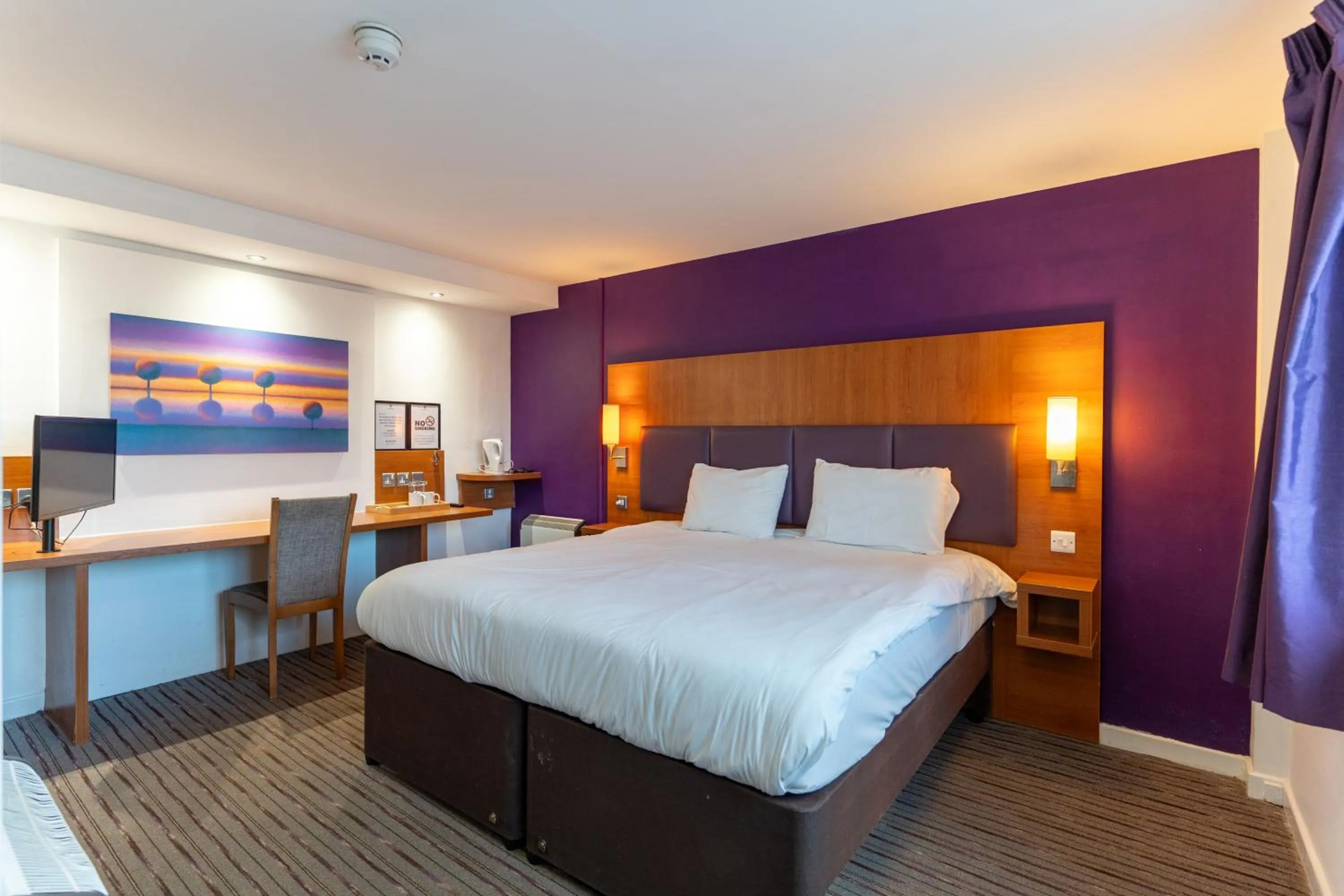 Bed in Tyger Inn Derby