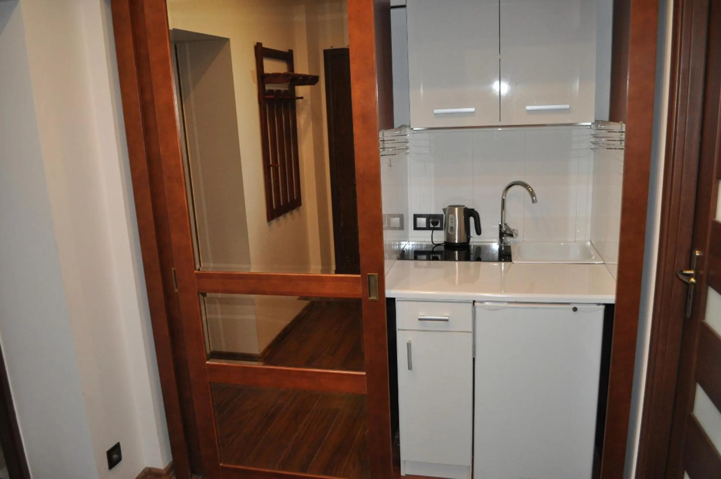 Kitchen or kitchenette in OperaHostel