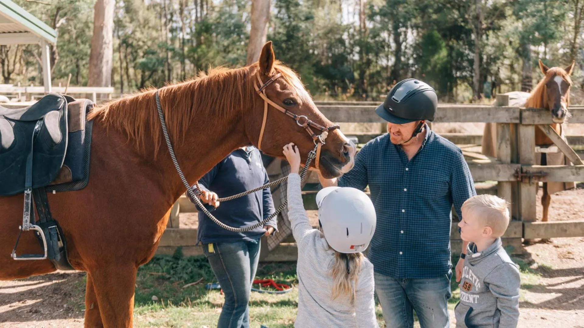 Horse-riding in Country Club Tasmania