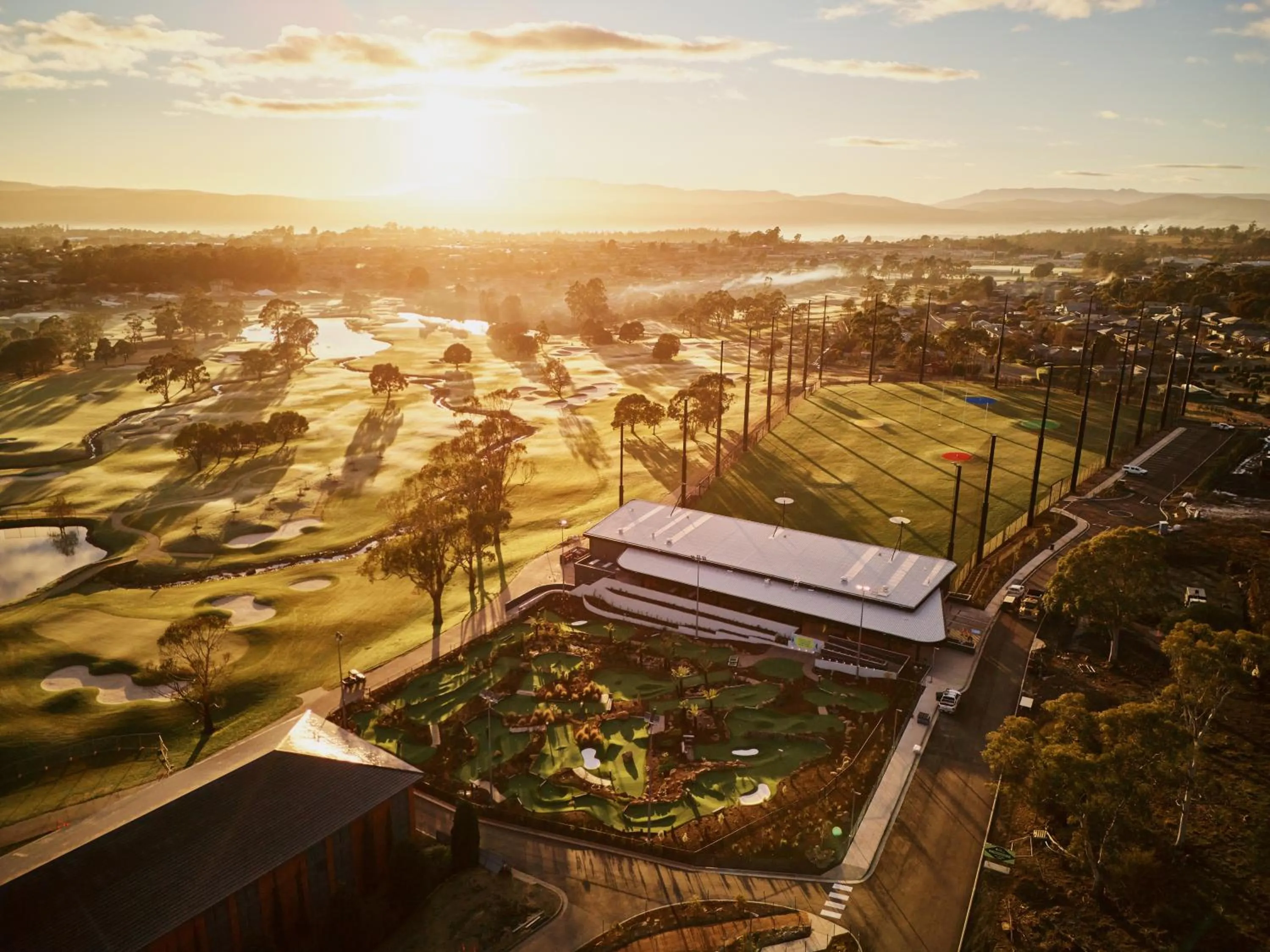 Golfcourse in Country Club Tasmania
