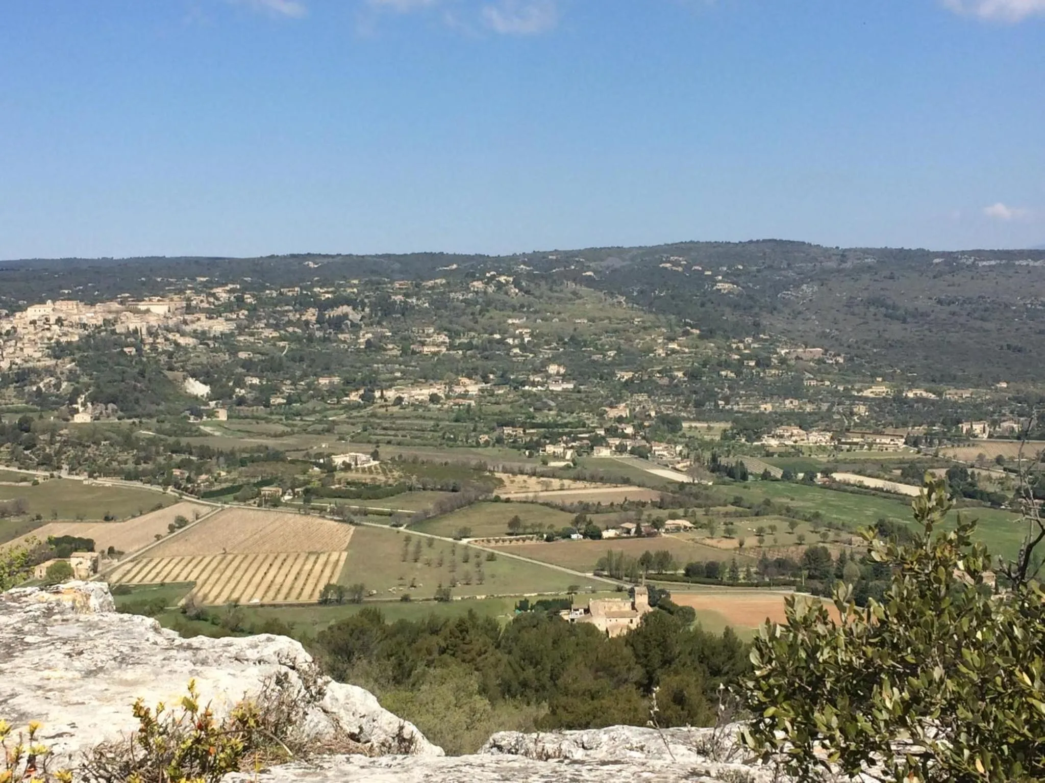 Bird's eye view in Le Verger