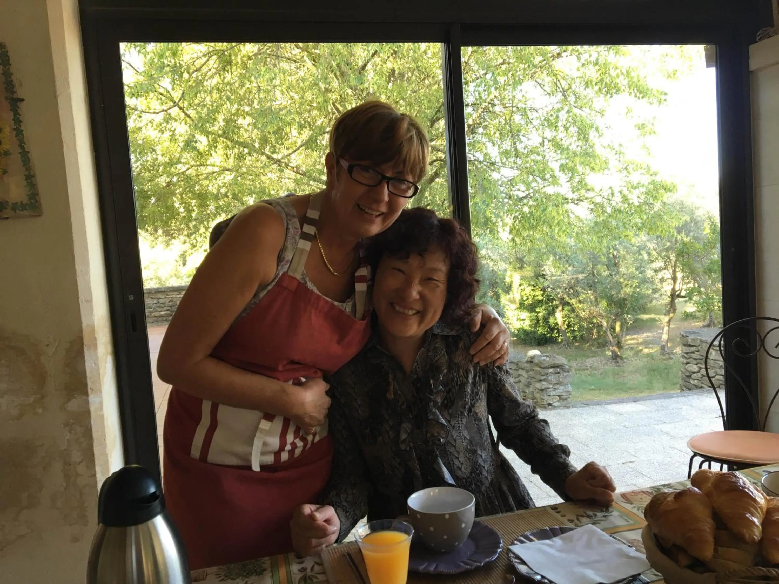 Breakfast in Le Verger