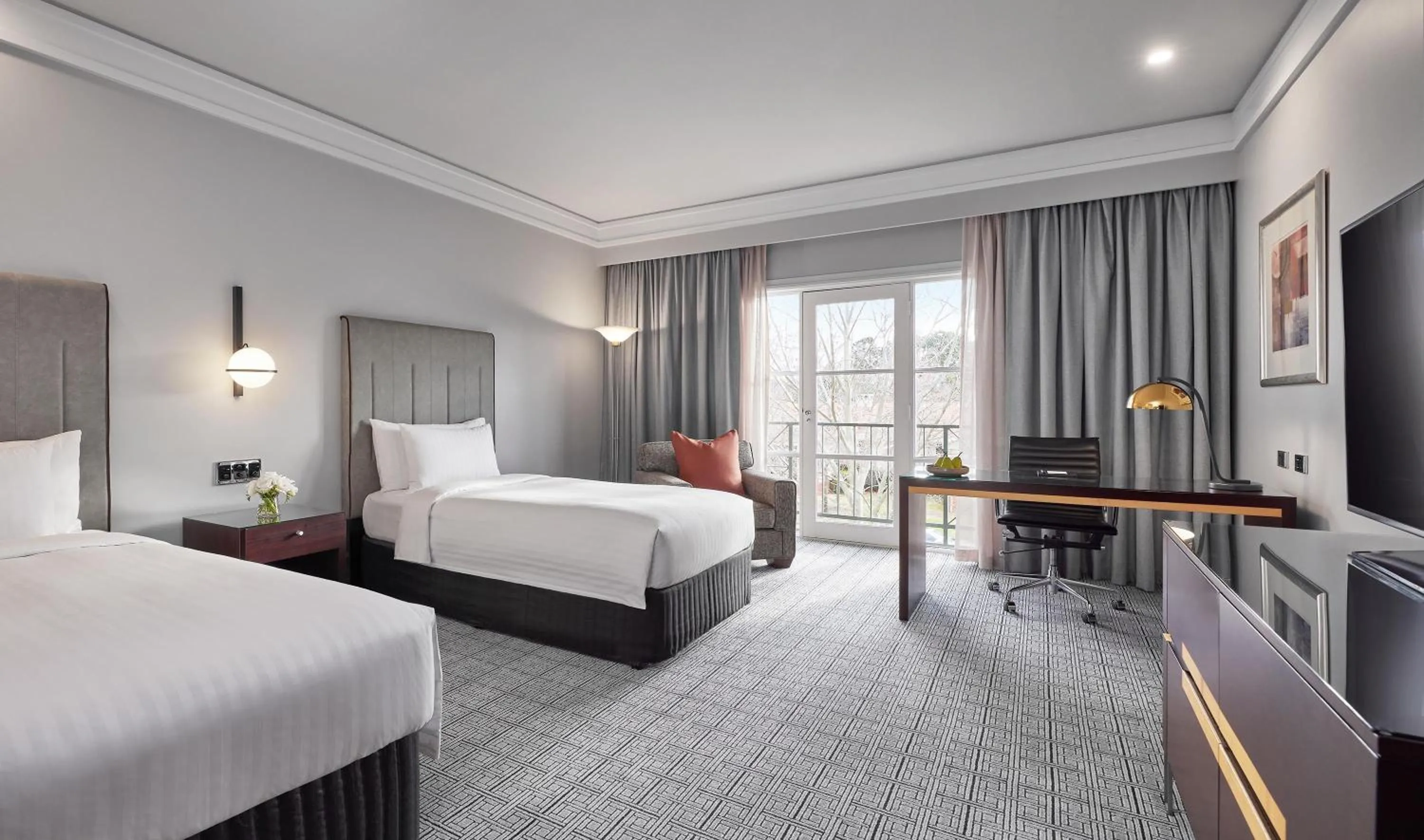 Bedroom, Bed in Hyatt Hotel Canberra - A Park Hyatt Hotel