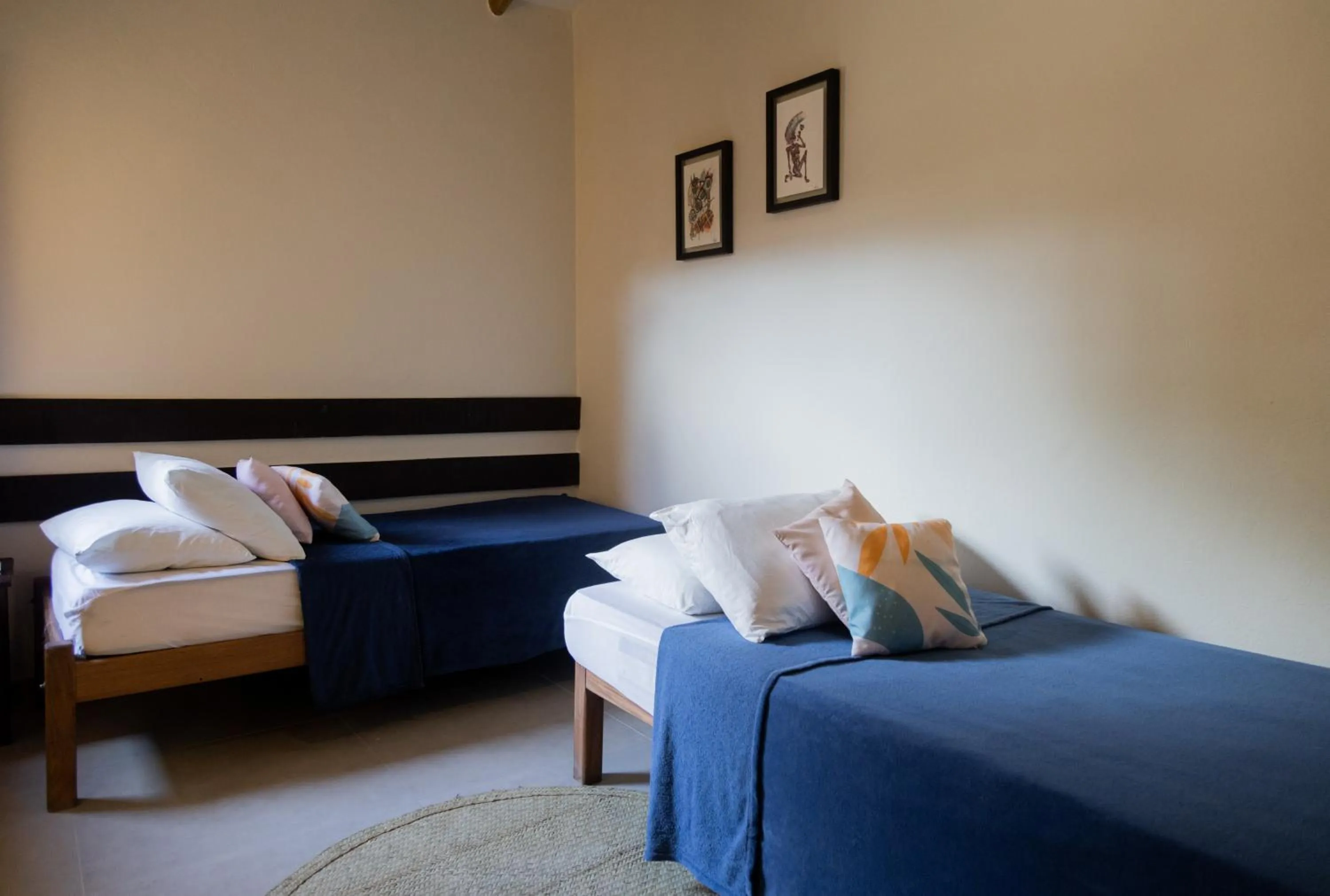 Bed in Pousada Solar