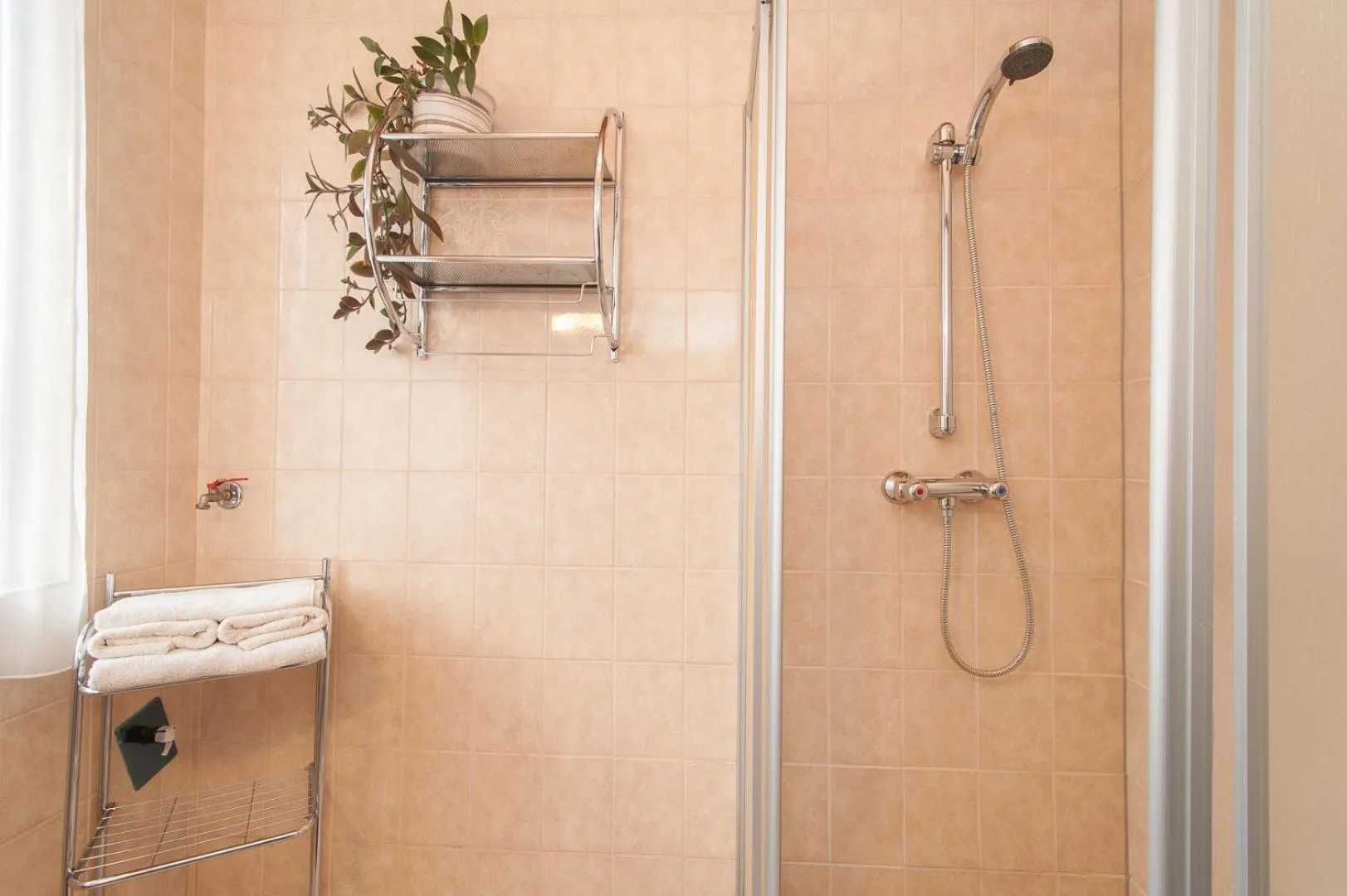 Shower in Lug ins Land