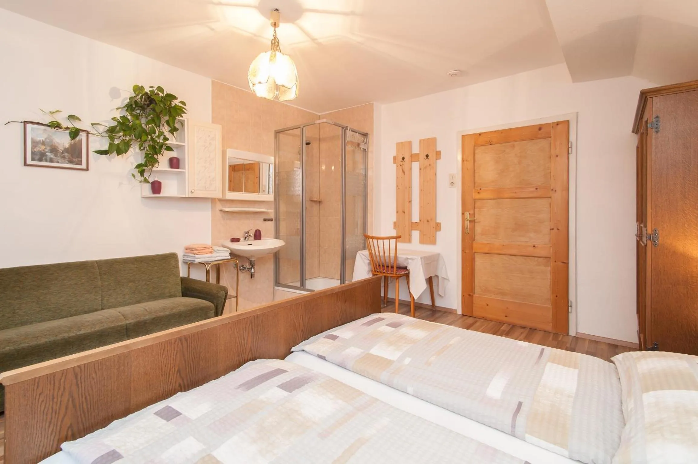 Shower in Lug ins Land