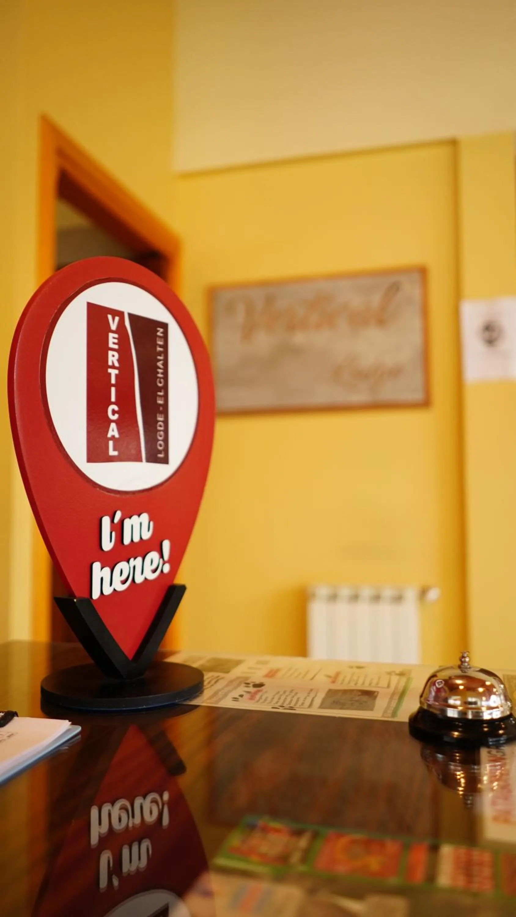 Property logo or sign in Hostería Vertical Lodge